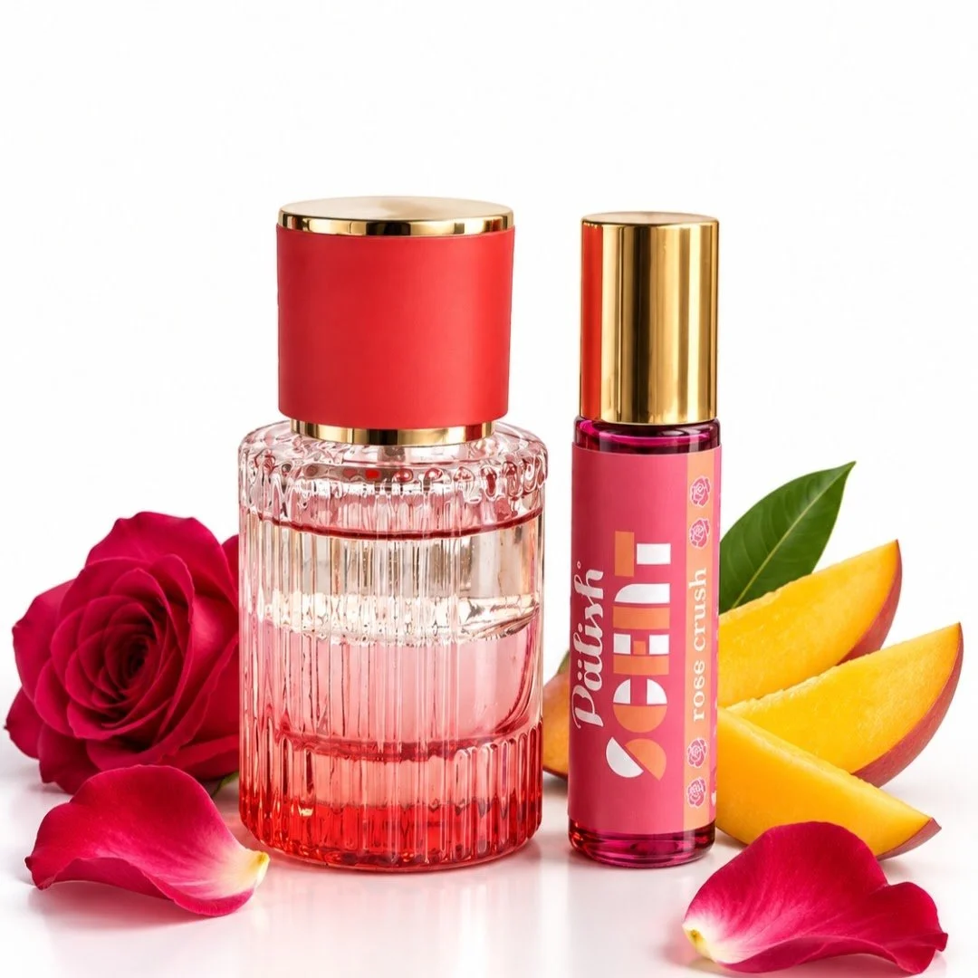 Rose Crush Natural Perfume – Rose + Mango