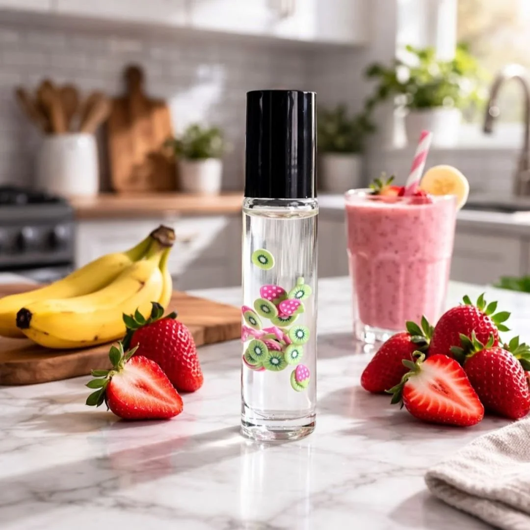 Banana and strawberry lip oil all natural clean beauty made in columbus ohio by palish natural skincare.jpg
