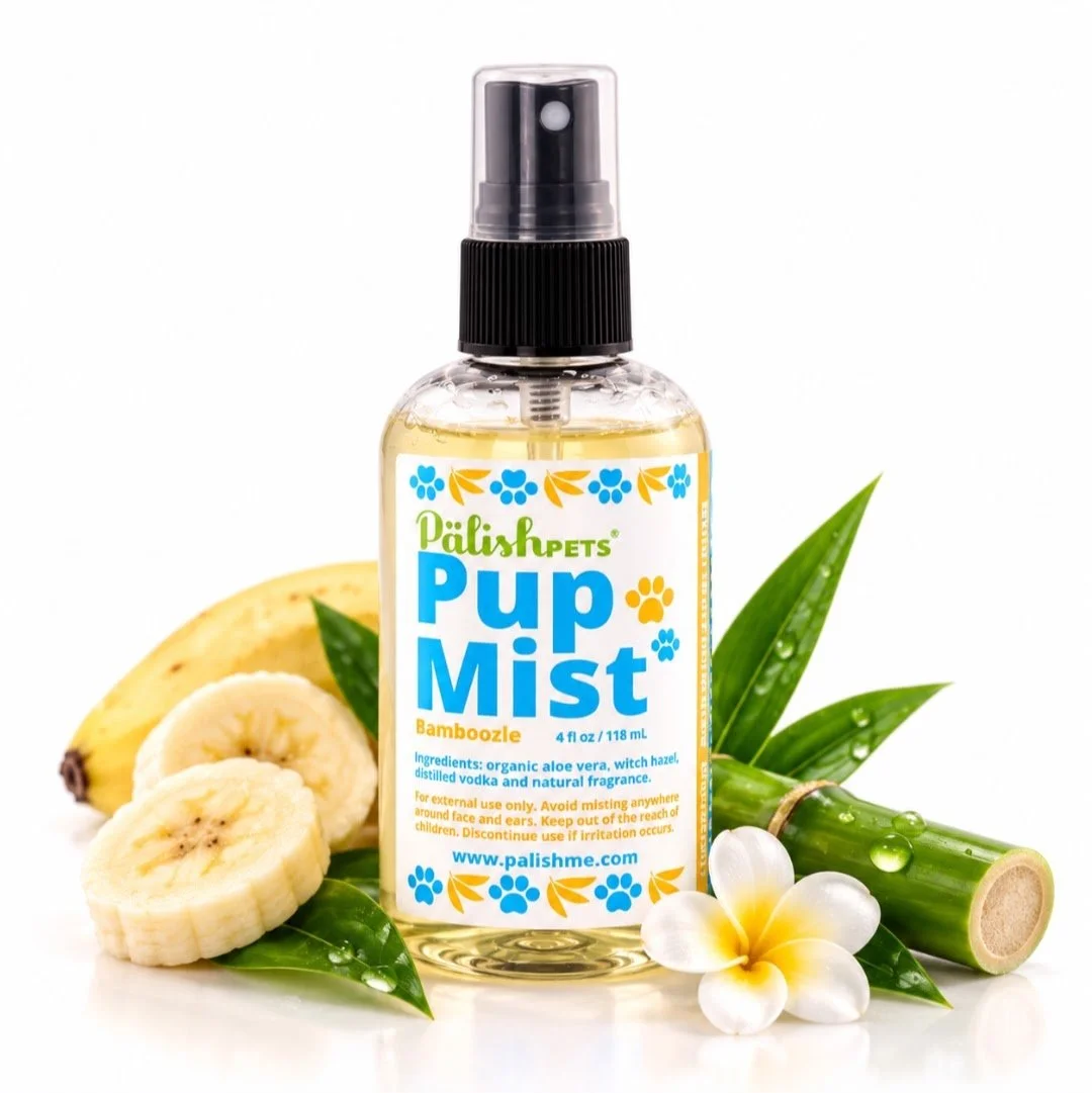 Bamboozle Pup Mist | Natural Dog Freshening Spray – Banana & Bamboo