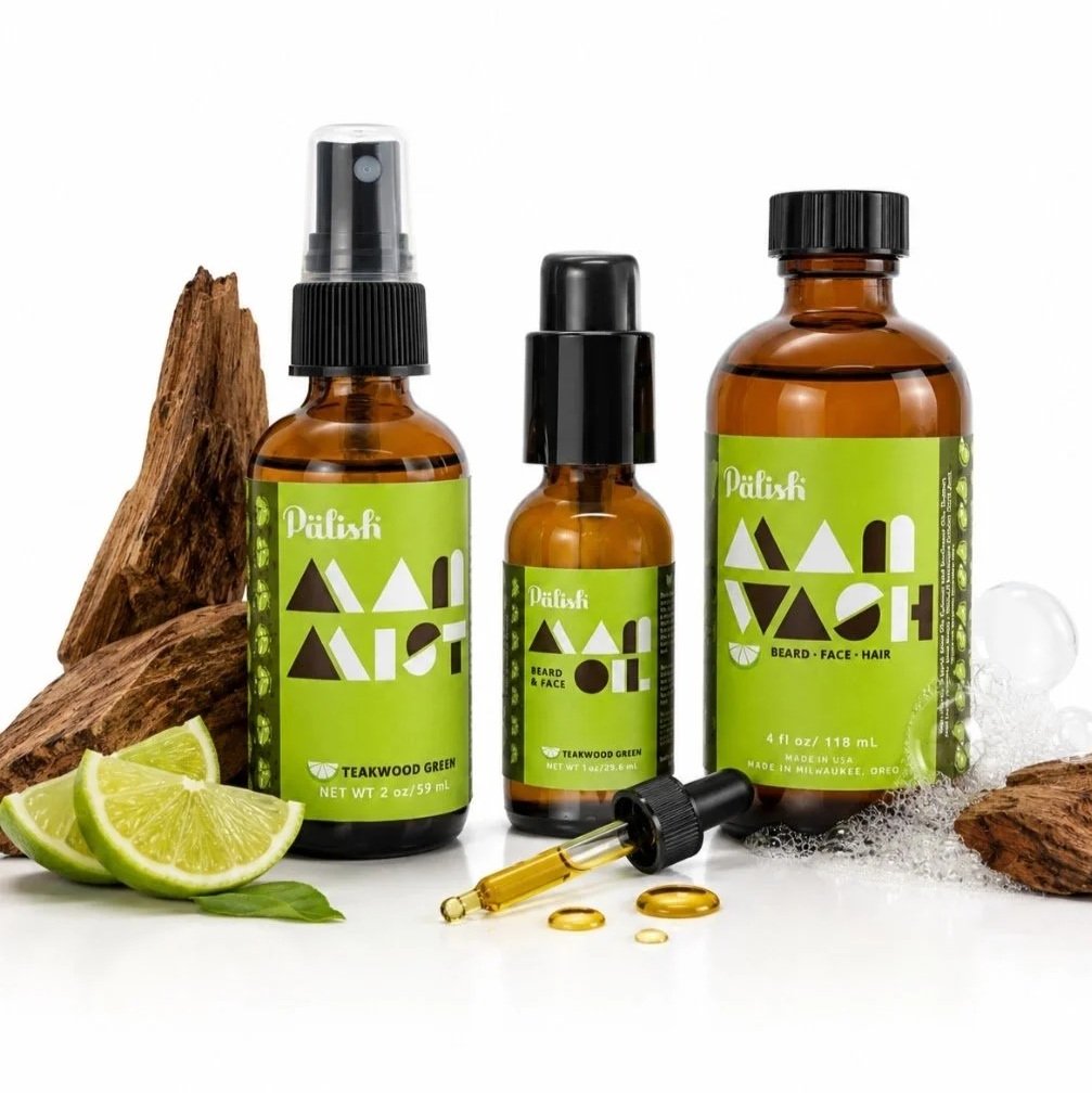 Men’s Skincare Set | Natural Beard, Face & Body Care
