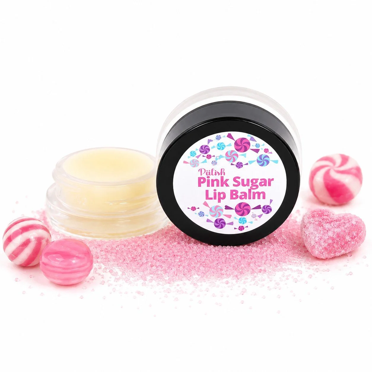 Pink Sugar Lip Balm – Sweet Cotton Candy Hydration