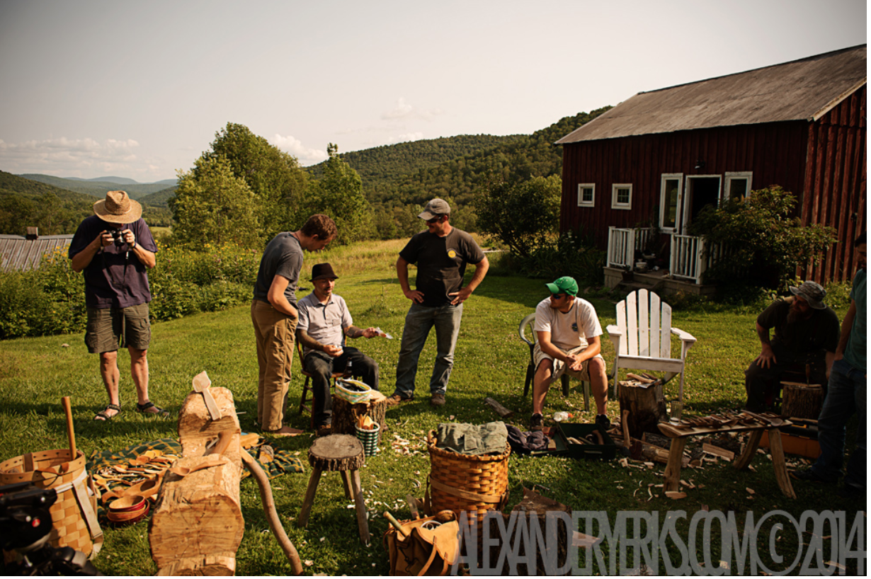Carving in the Catskills