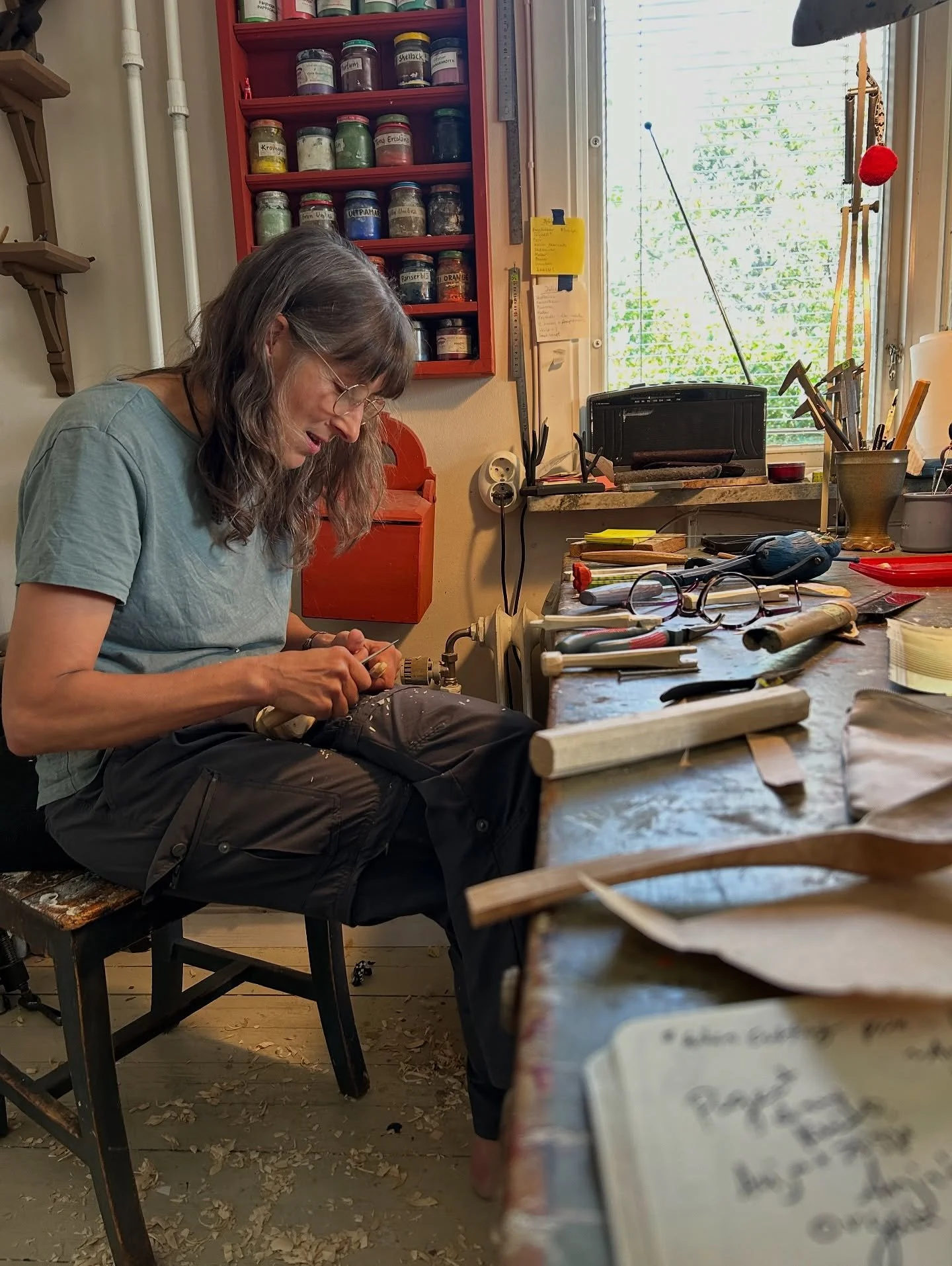 You know life is good when you wake up to texts from Anja Sundberg with really cool progress pictures of projects we both were so inspired and fired up by!

It&rsquo;s amazing how two different people get together and light a giant match under eachot