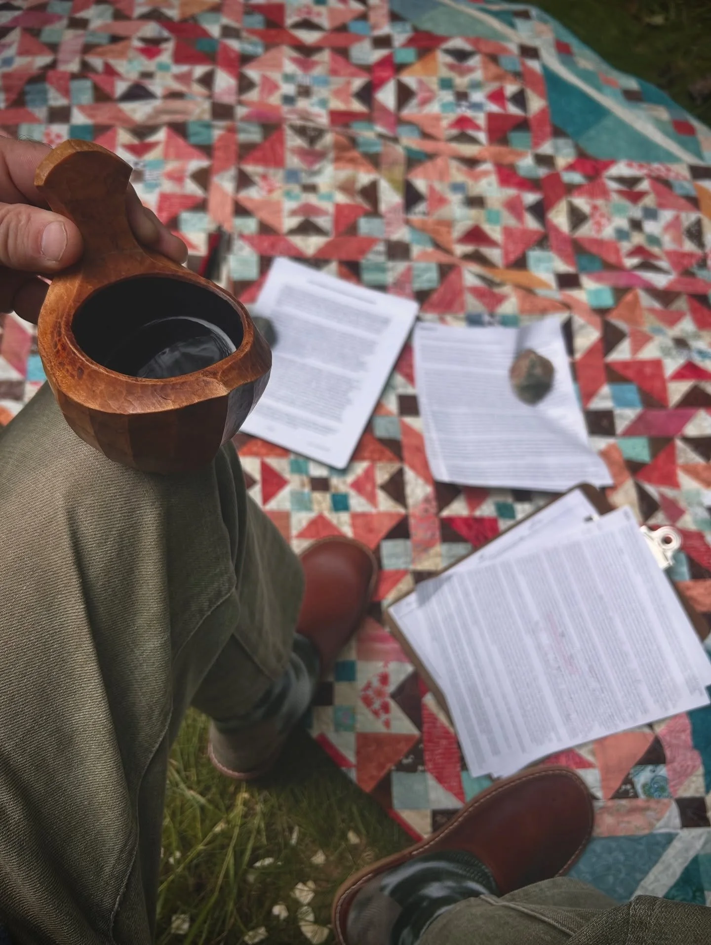 Writing writing and more writing. Kelly and I decided to vanish to a secret hideaway to unplug, do some handicrafts, and celebrate her birthday ole fashioned style. 

I also needed to write a bunch for the book ideas in my head, and finish up some gr