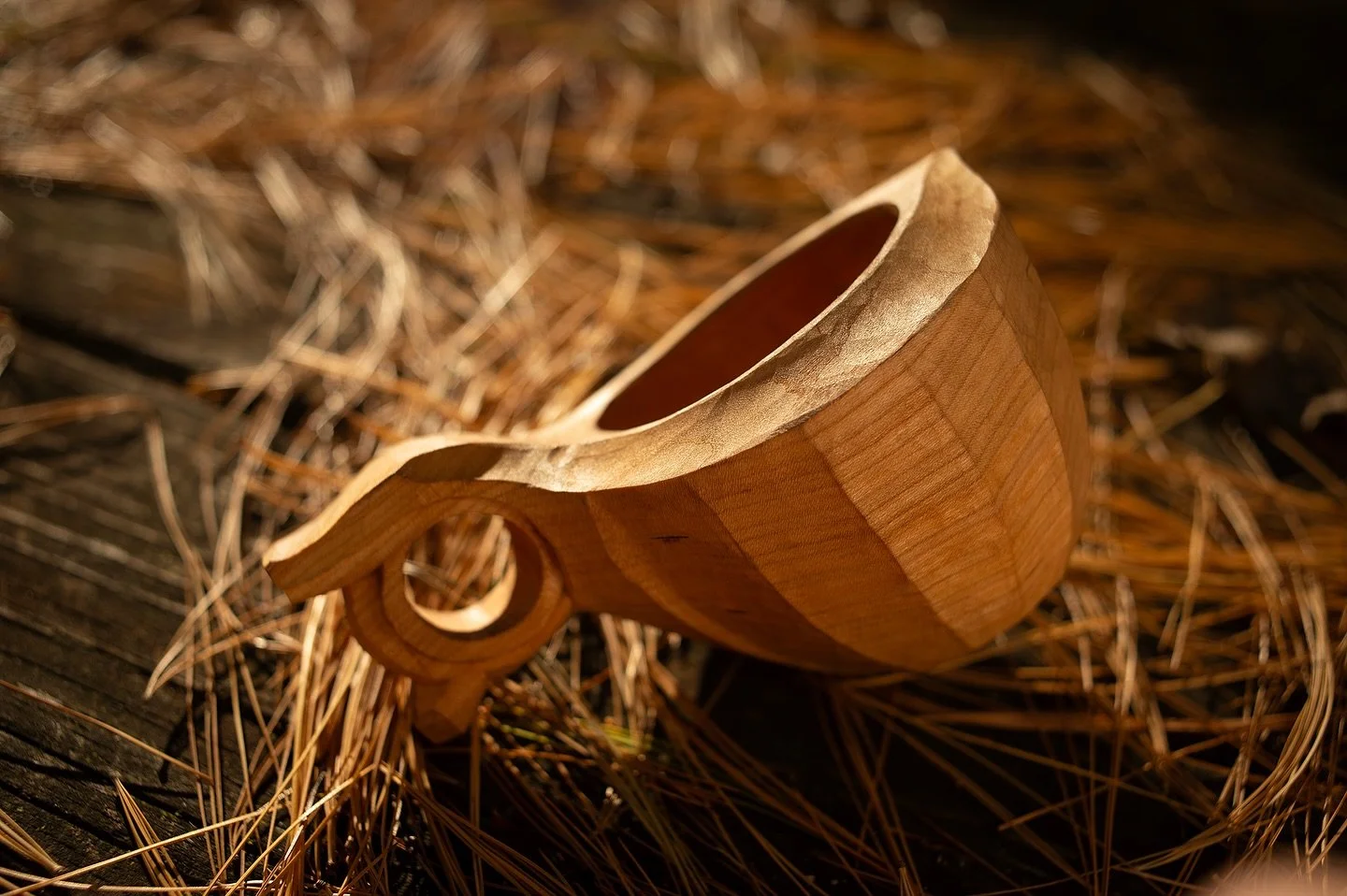 Third serpent in the series. This handle steps away from the bold shapes to a more implied serpent shape. I like the way the handle spirals riffing off the previous cup. This one will get more finishing touches and I&rsquo;m off to the next echo in t