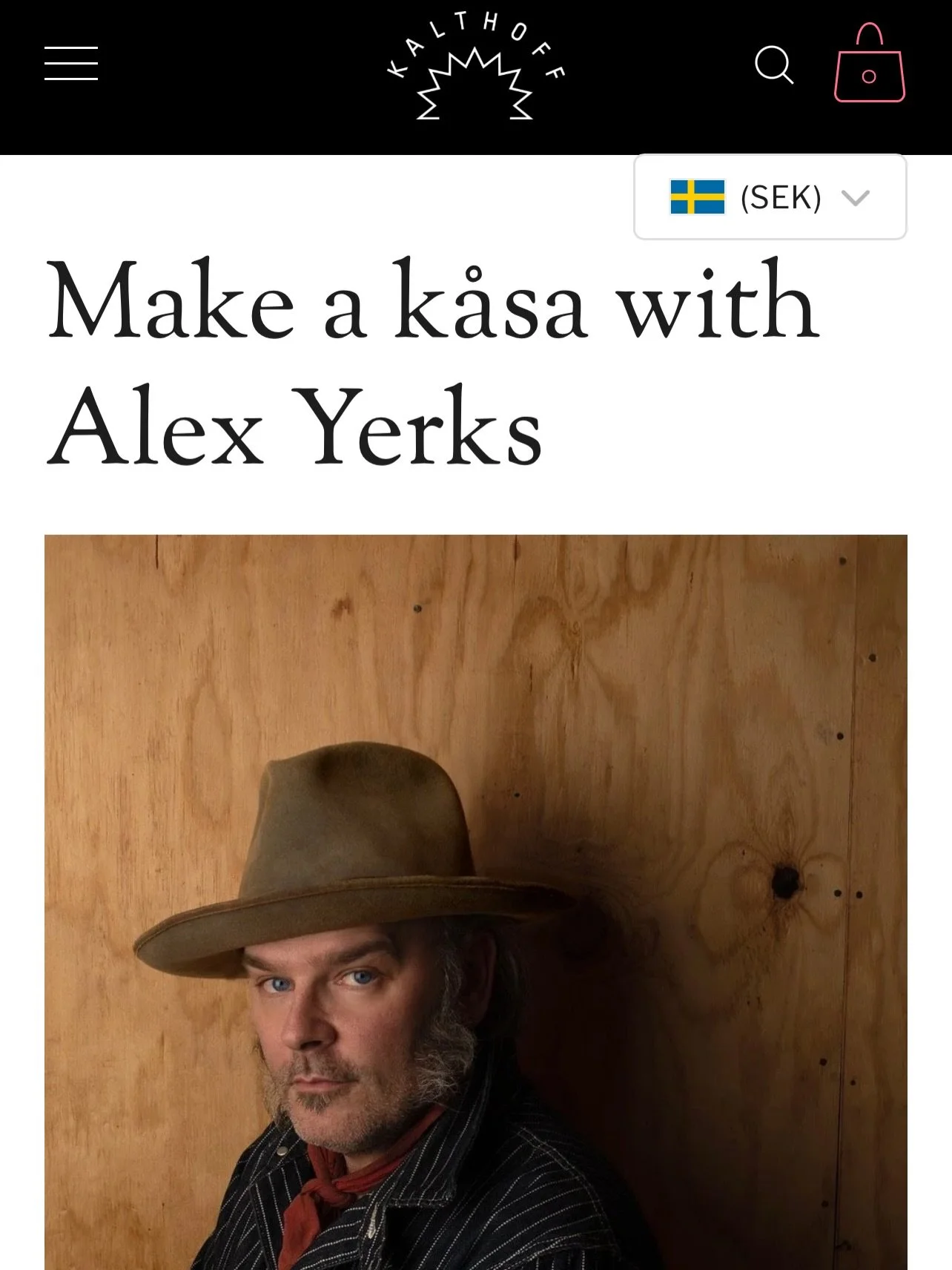 The classes are filling up in Stockholm! I hear there&rsquo;s someone flying from America to attend, Norway, and Denmark too!

An international kuksa party happening!

I am so happy and honored how may people have been interested to take a class! My 