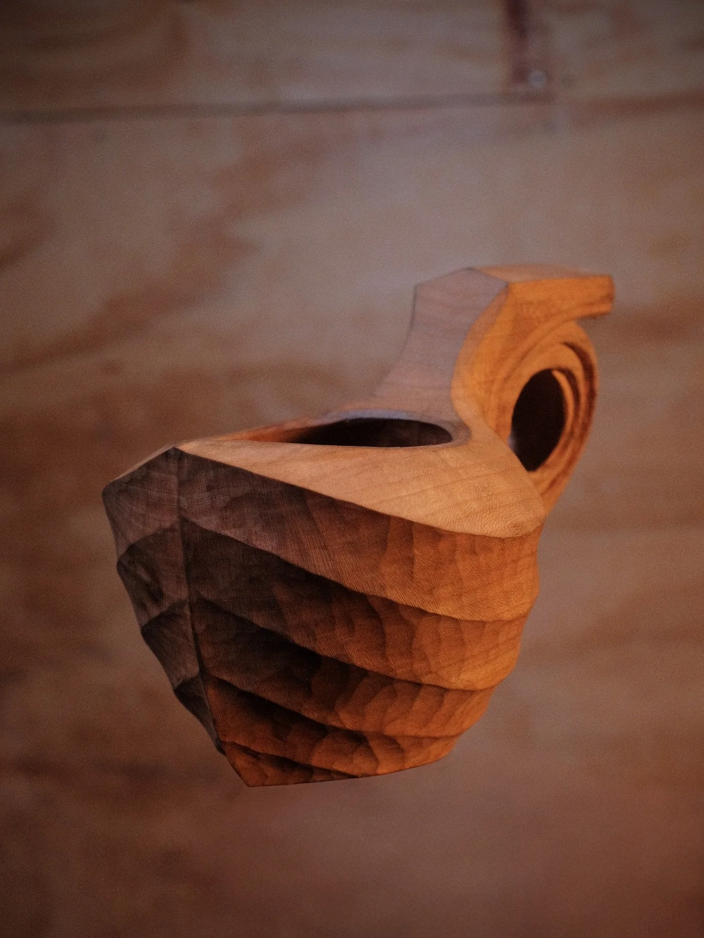 The kuksas are flying!

This one is going up in the shop today 🪓💥

#kuksa #greenwoodworking #sloyd #spooncarving #handmade