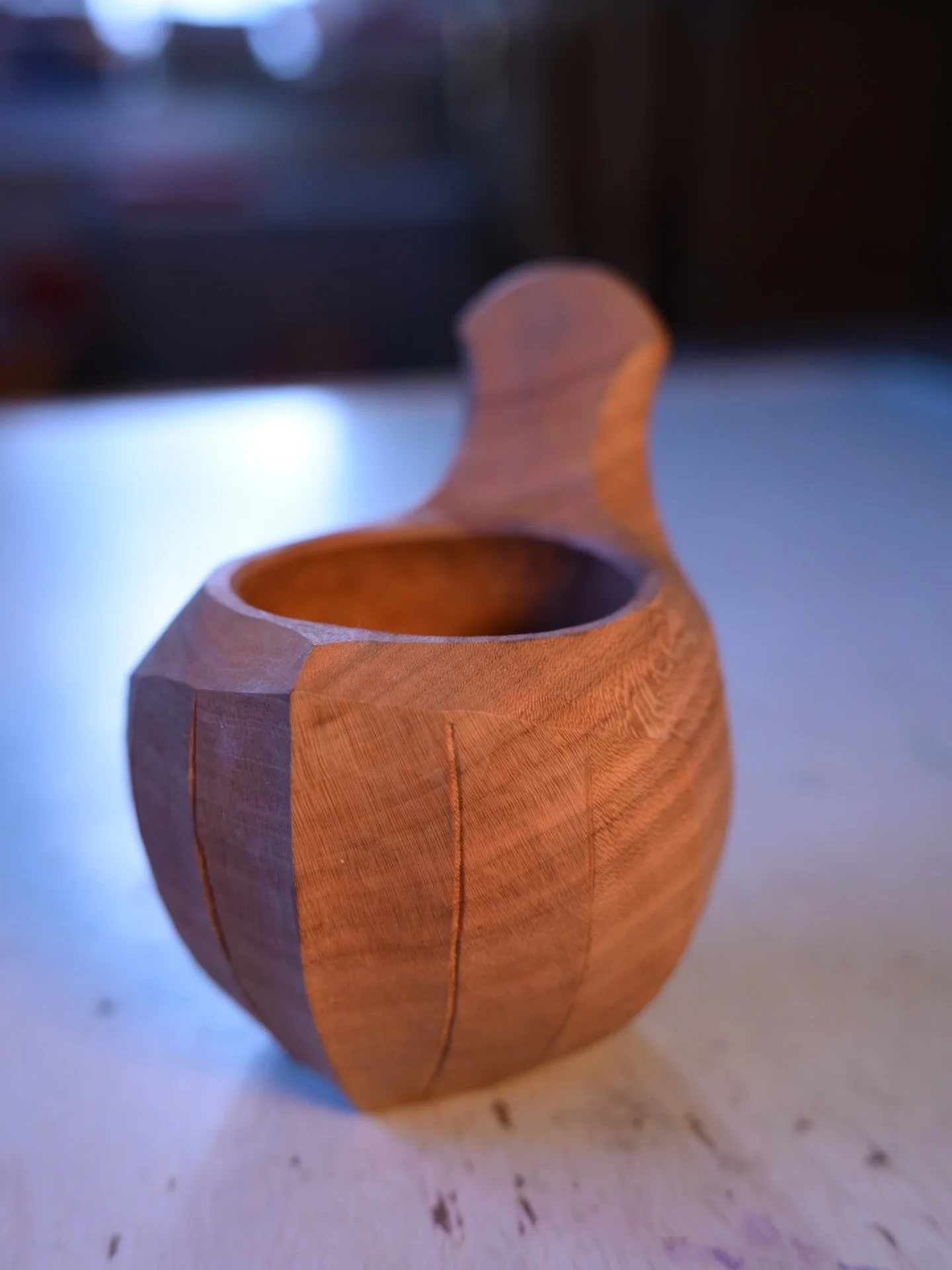 Winter light and a lot of irons in the fire. Hard to believe my trip to Sweden is coming up so fast and so much to do to prepare. This week I plan to get in the almost finished woodshop to start a new fleet of cups.

Now&rsquo;s your chance to grab o