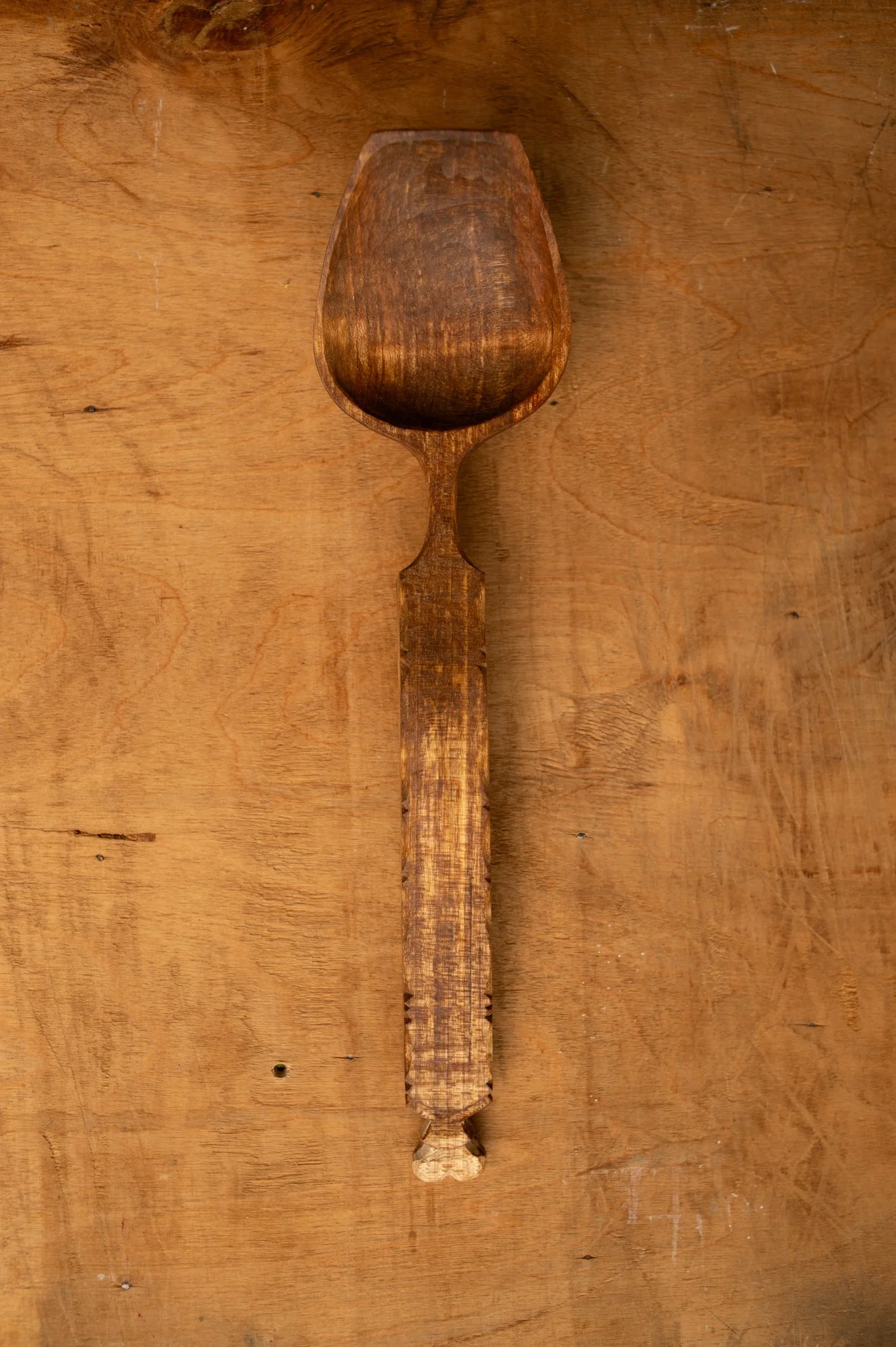 Silver Maple Serving Spoon