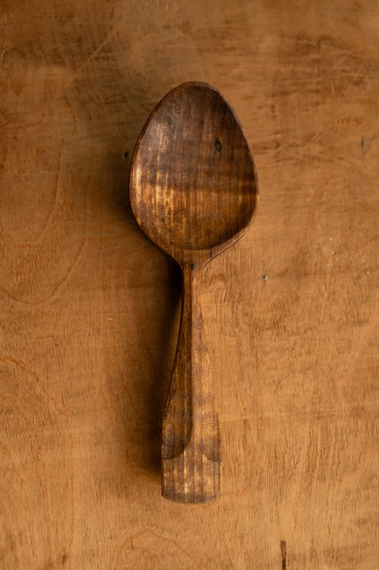 Dark Silver Maple Spoon 1