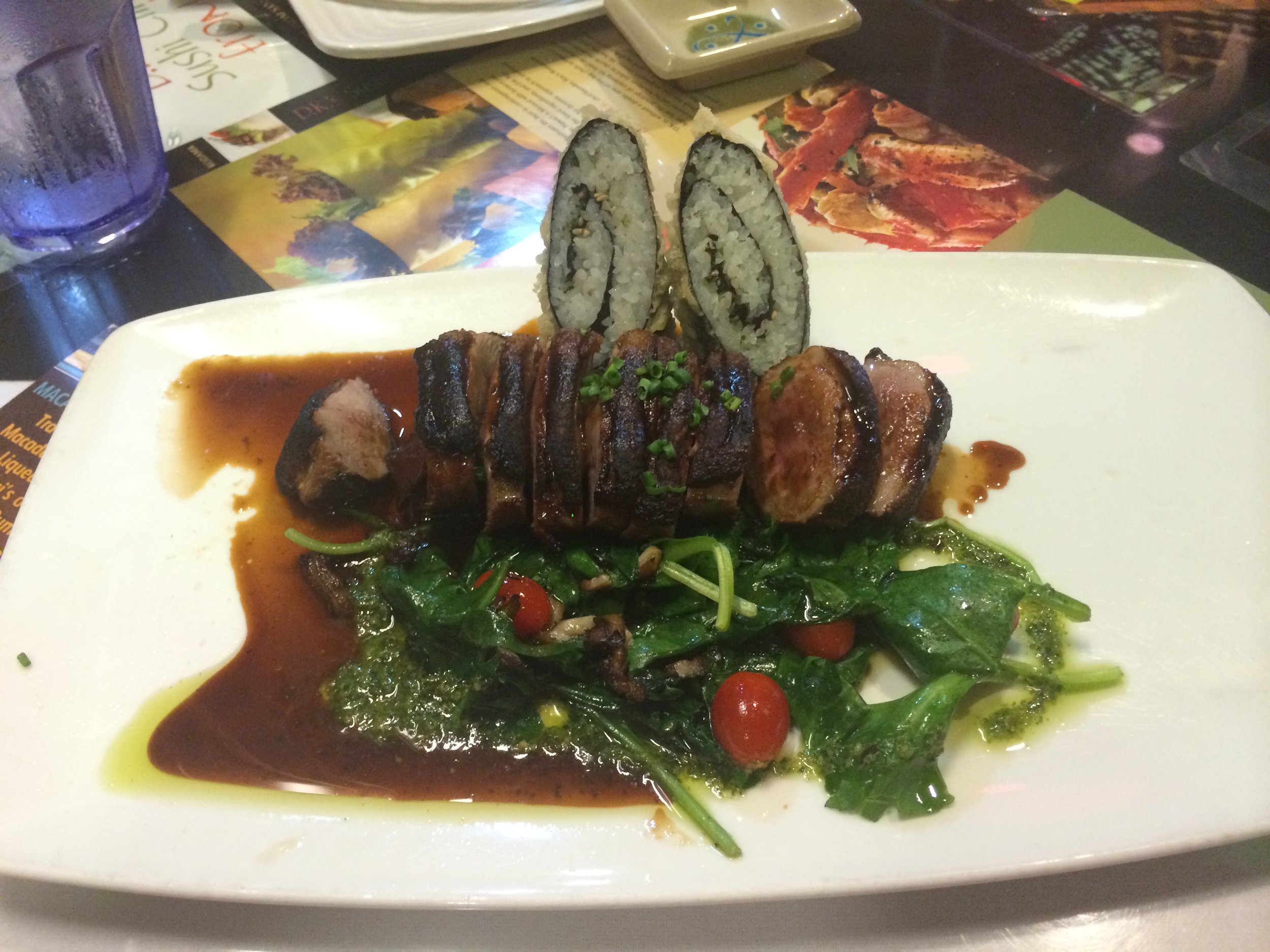 GINGER HOISIN SMOKED DUCK BREAST
