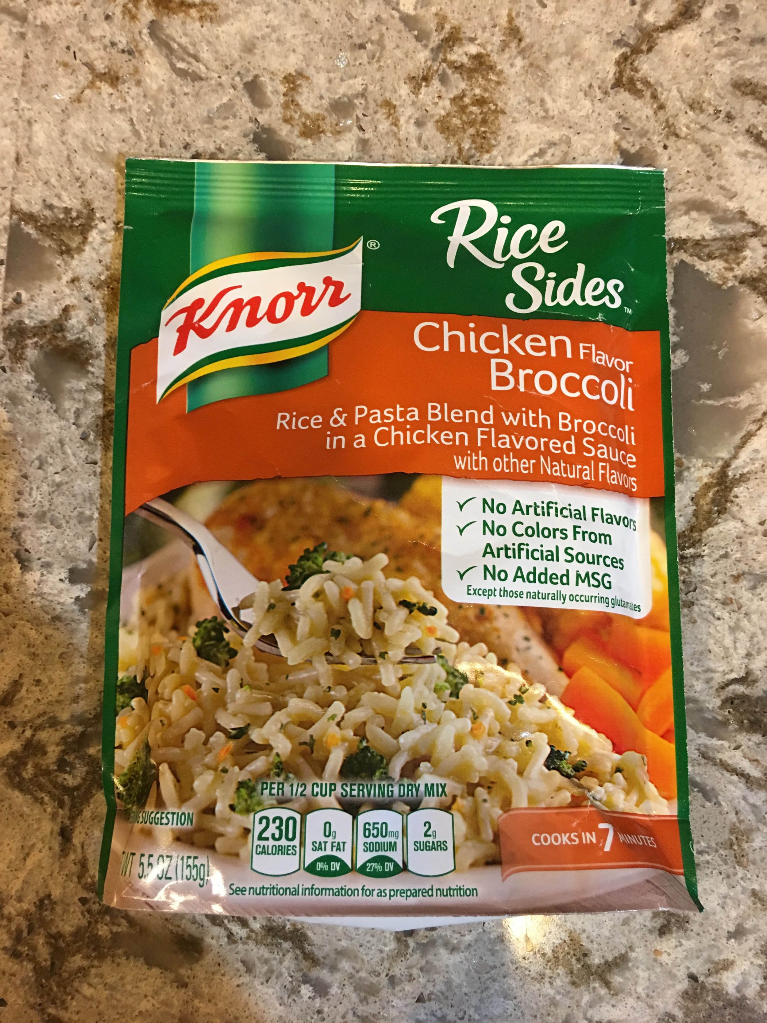 Knorr Chicken Flavor Broccoli Rice Side World Food Traveler