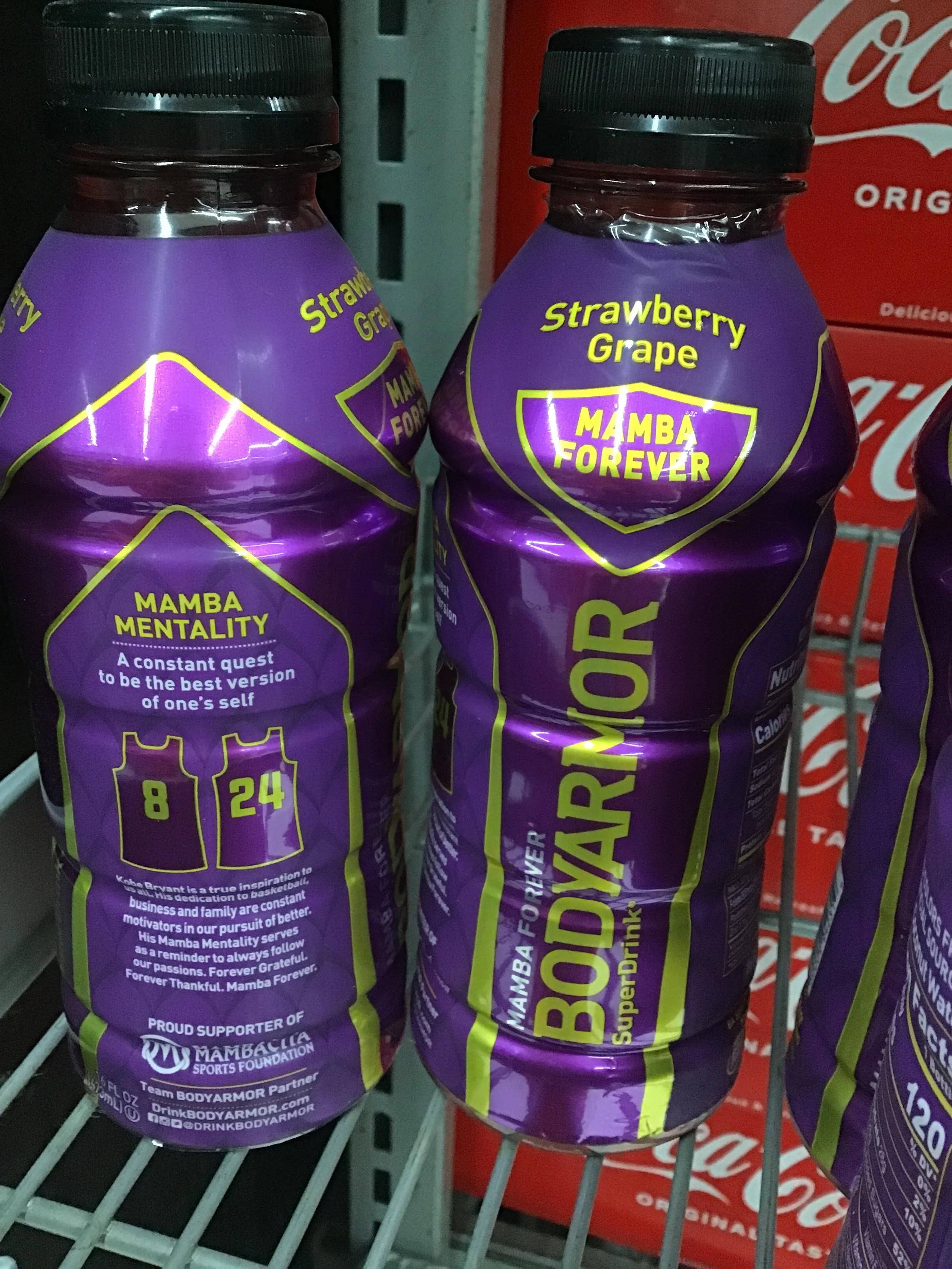 SPOTTED Body Armor Mamba Forever — World Food Traveler