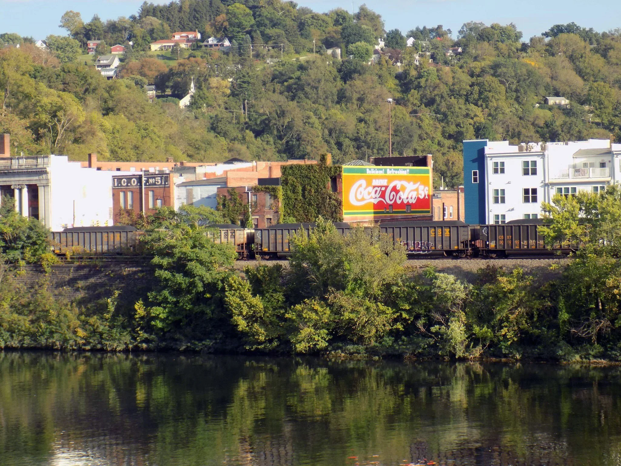 1911 Coca-Cola Advertisement Refurbishment