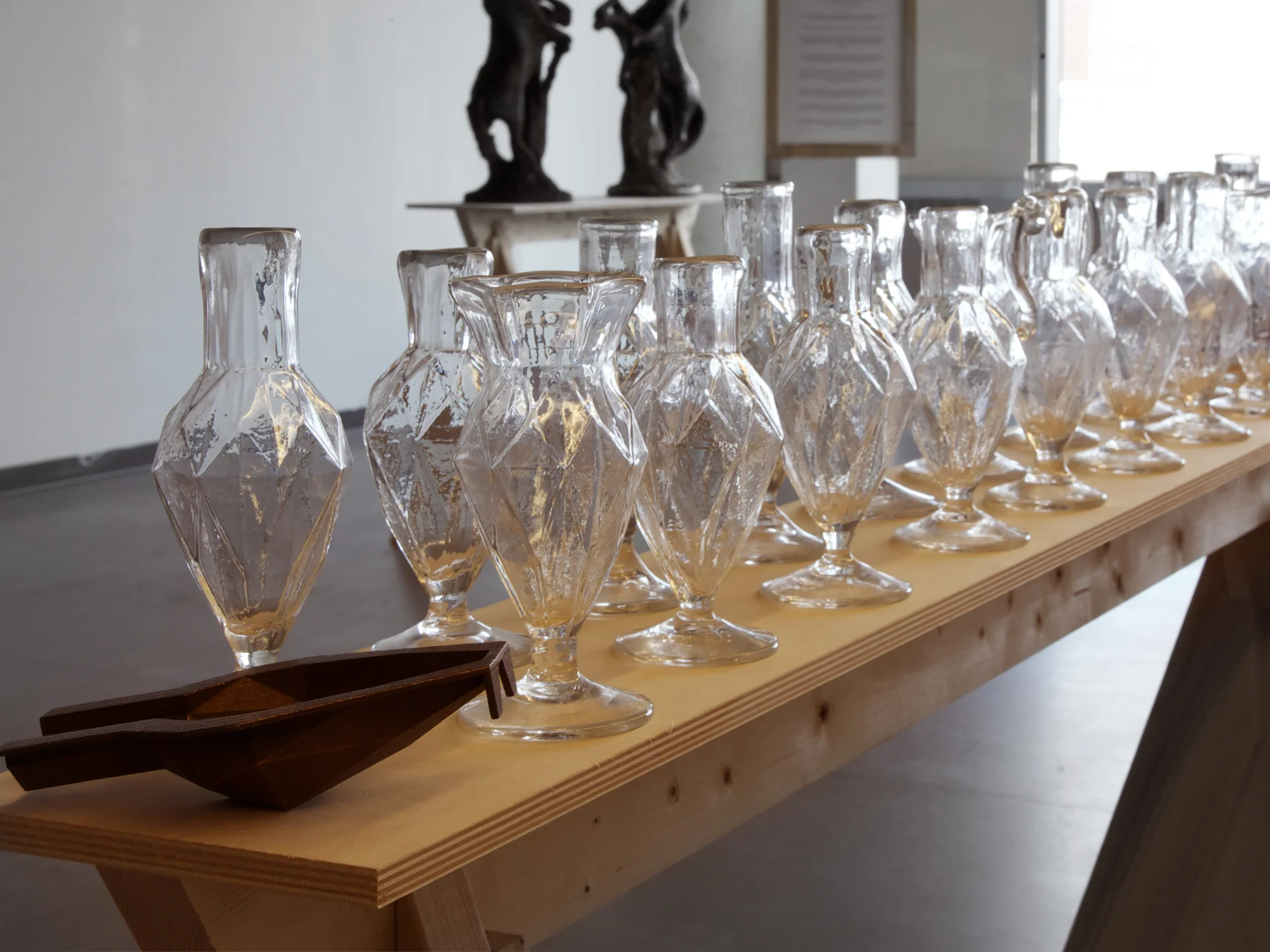 Digital Glass (with 3DP Bronze Blowmold)