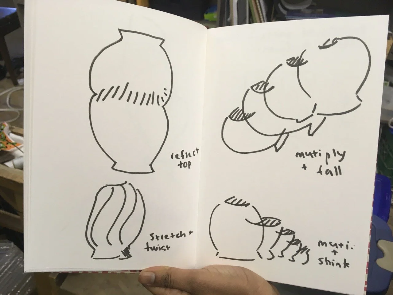  Artist’s original sketches 