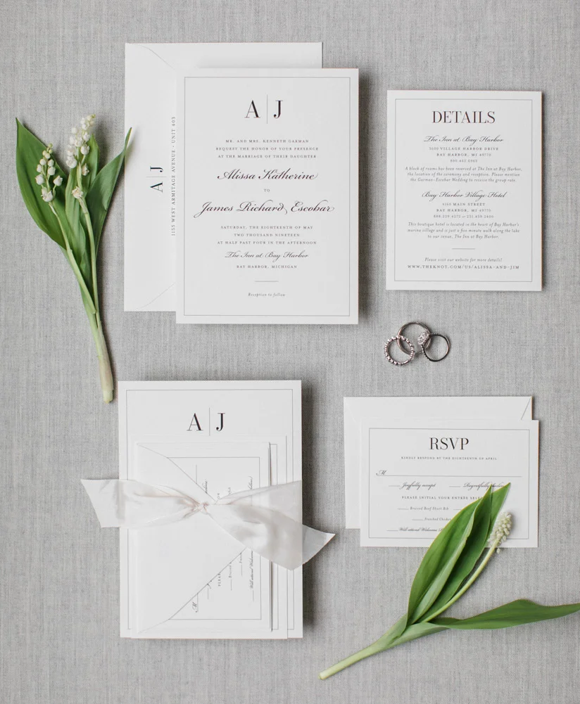 Wedding Invitation Suite