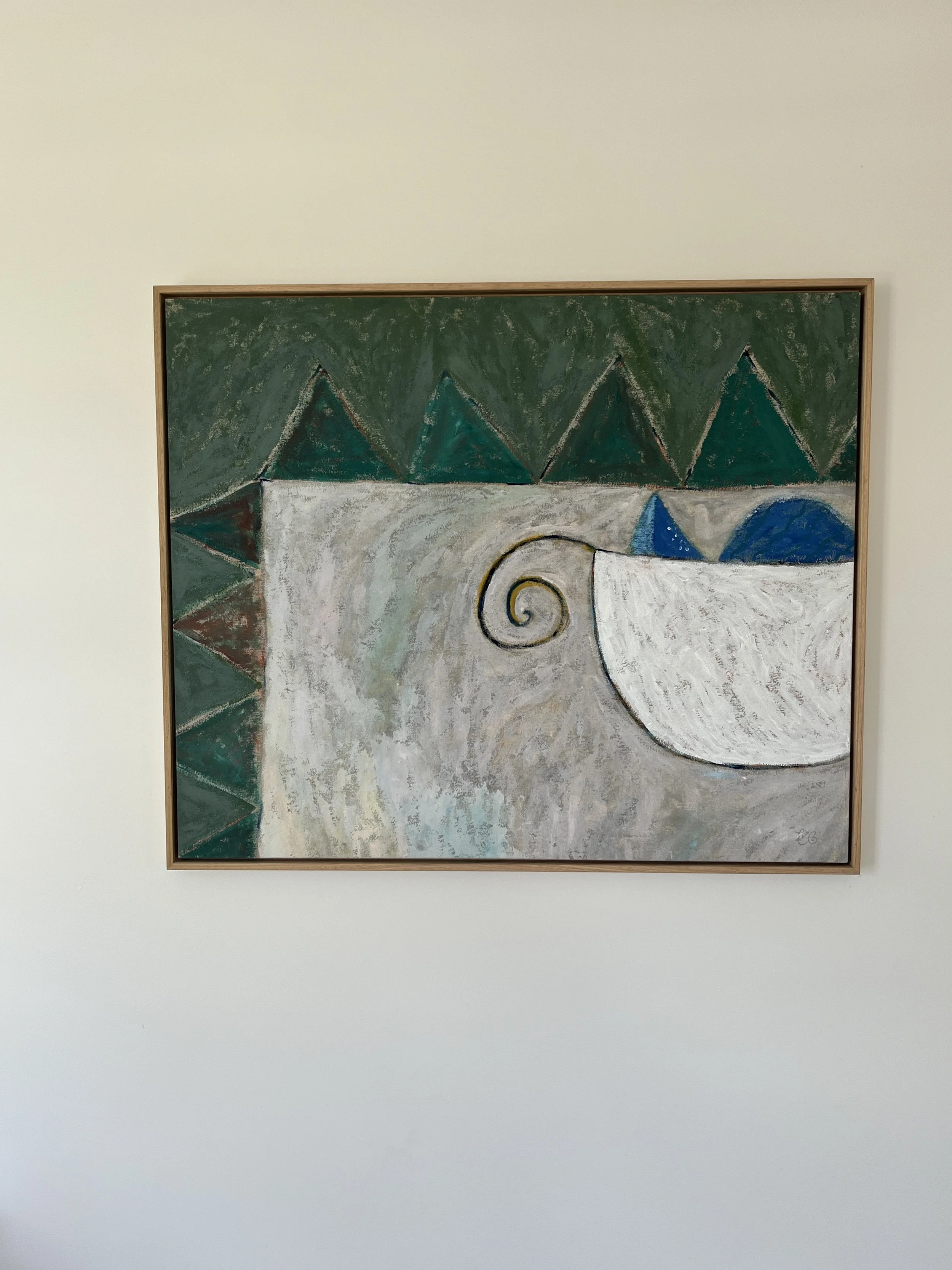 Pastec Blue on the Grass