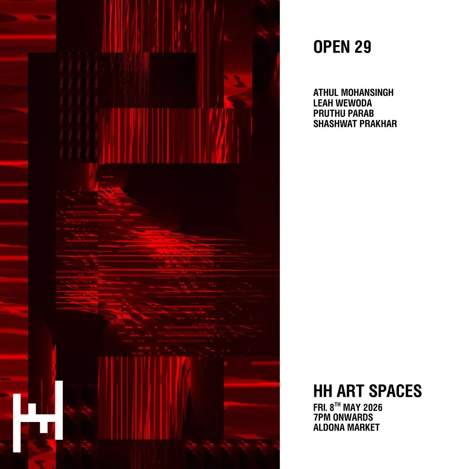  Our resident artist  Shashwat Prakhar  transforms the gallery and basement of HH Art Spaces with an immersive installation exploring the interaction between physical materials like glass, water, and volumetric elements in conjunction with lights, la