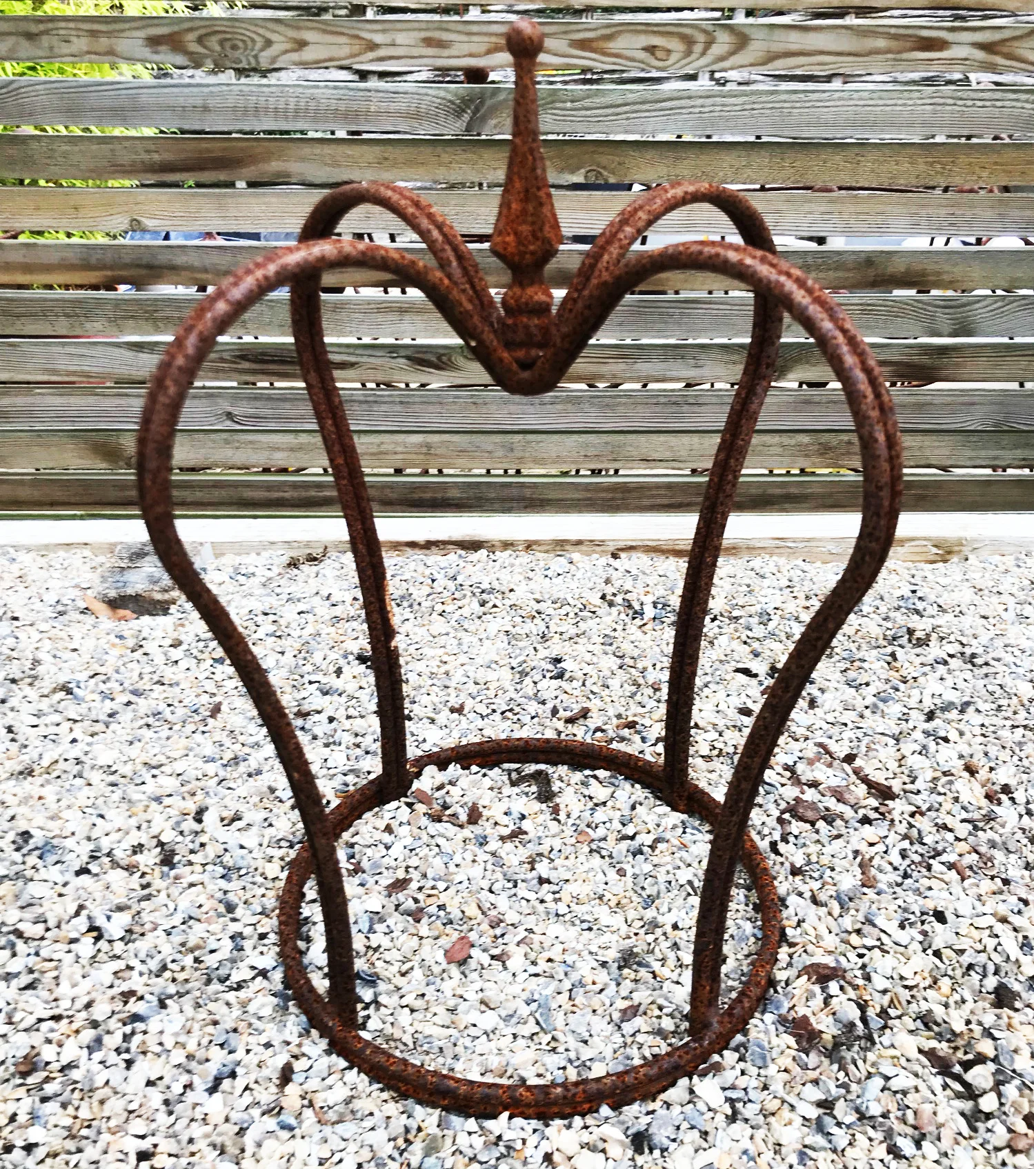Rusted Metal Crown