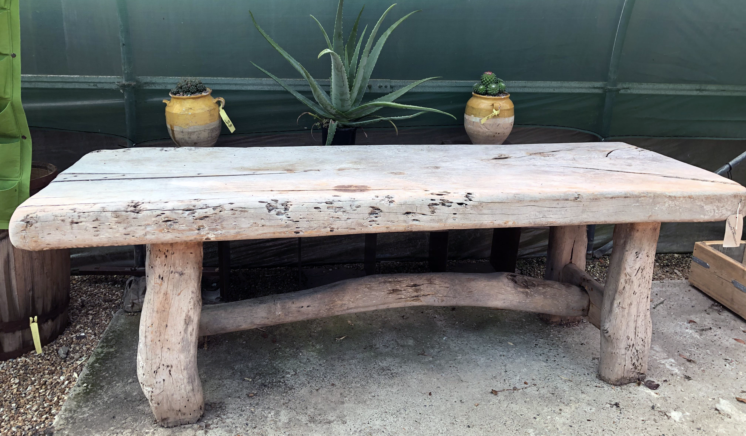 Vintage Reclaimed Wood Table (Image 1)