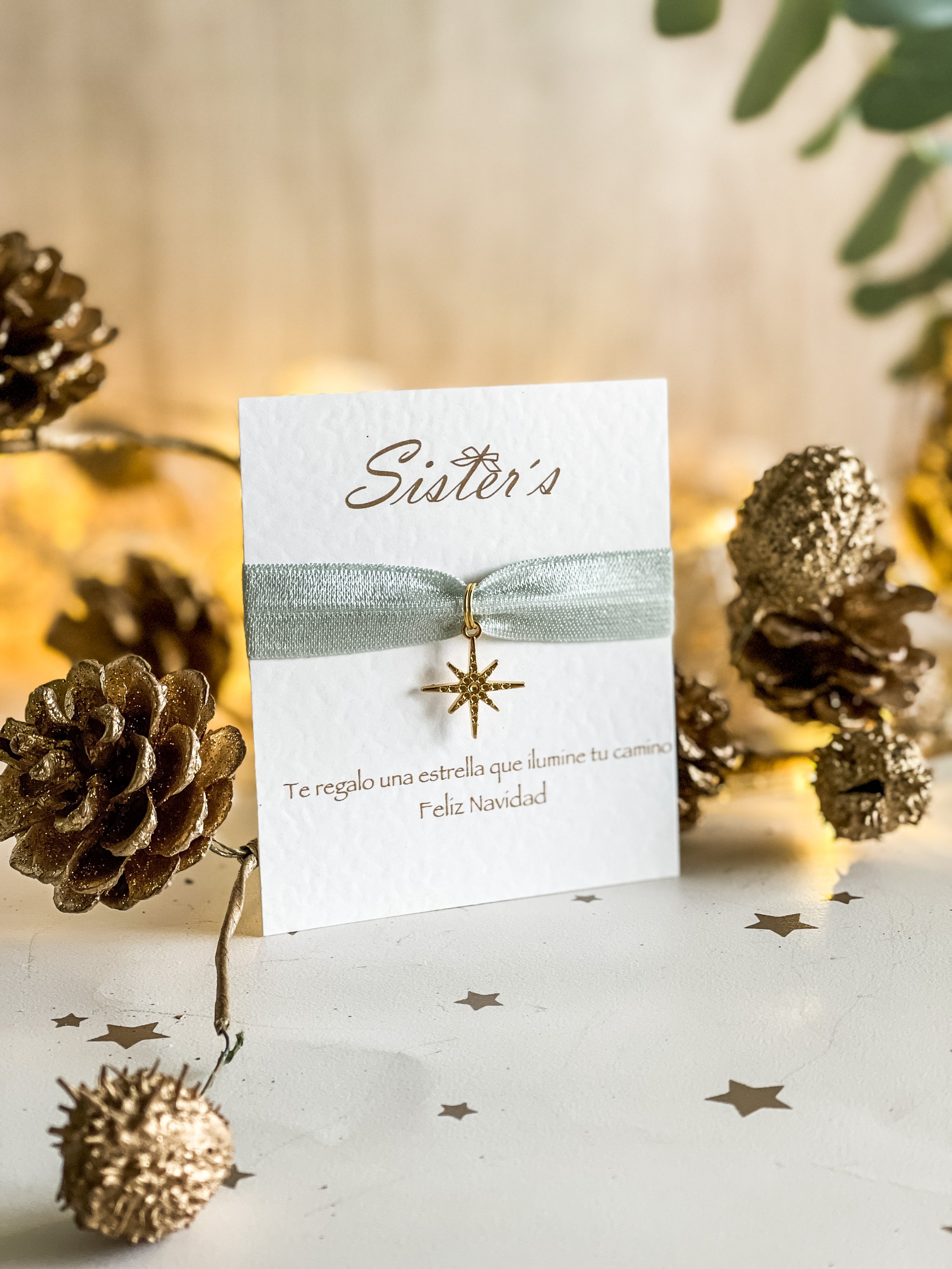 Pulseras Estrella, 8 puntas 