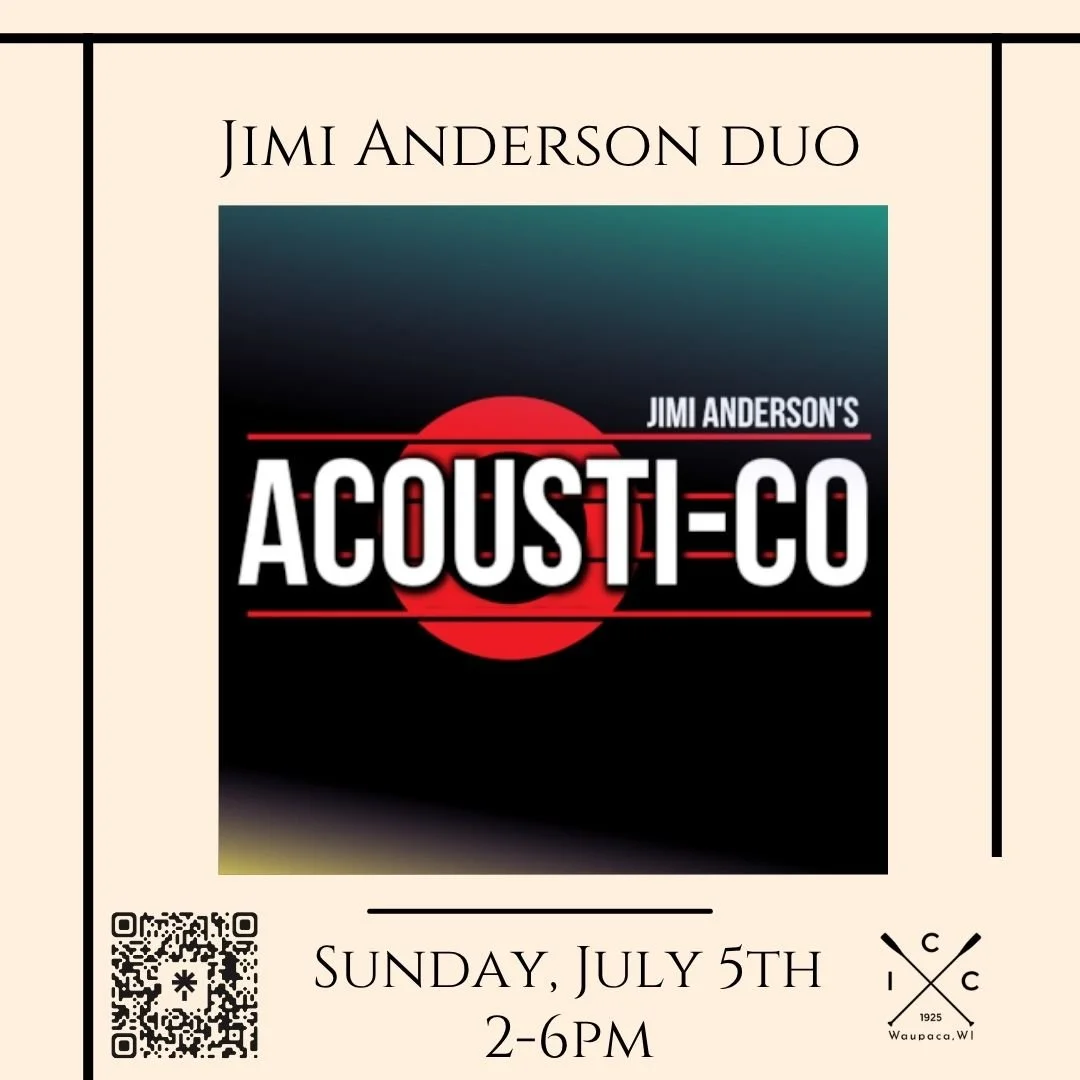 Jimi Anderson Duo on The Green, 2:00pm