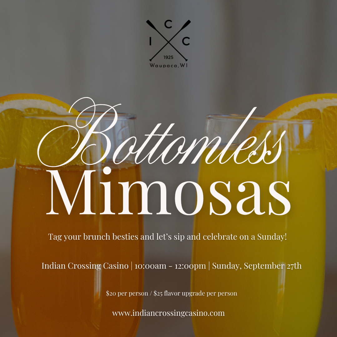 Bottomless Brunch Mimosas, 10am-12pm