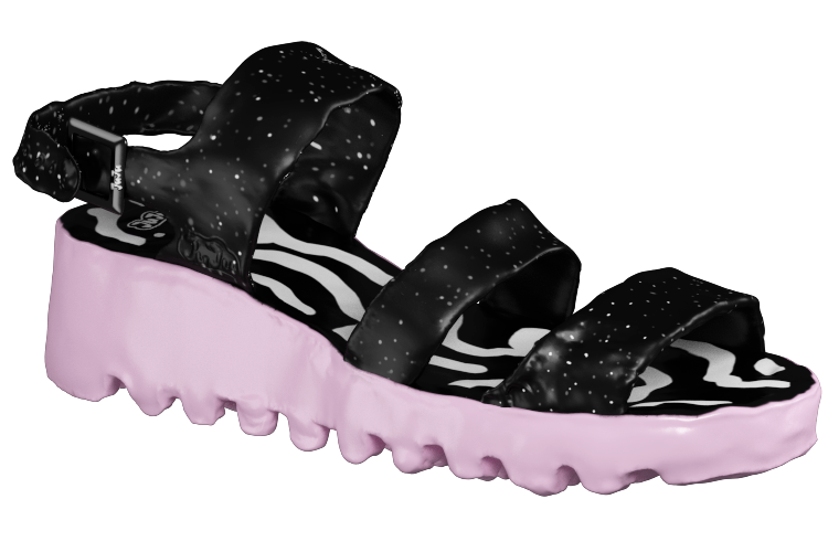 lazy oaf jelly sandals
