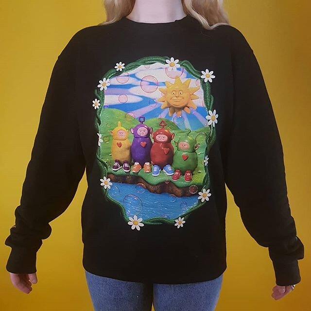 4 friends jumper now available in the shop! (Link in bio)