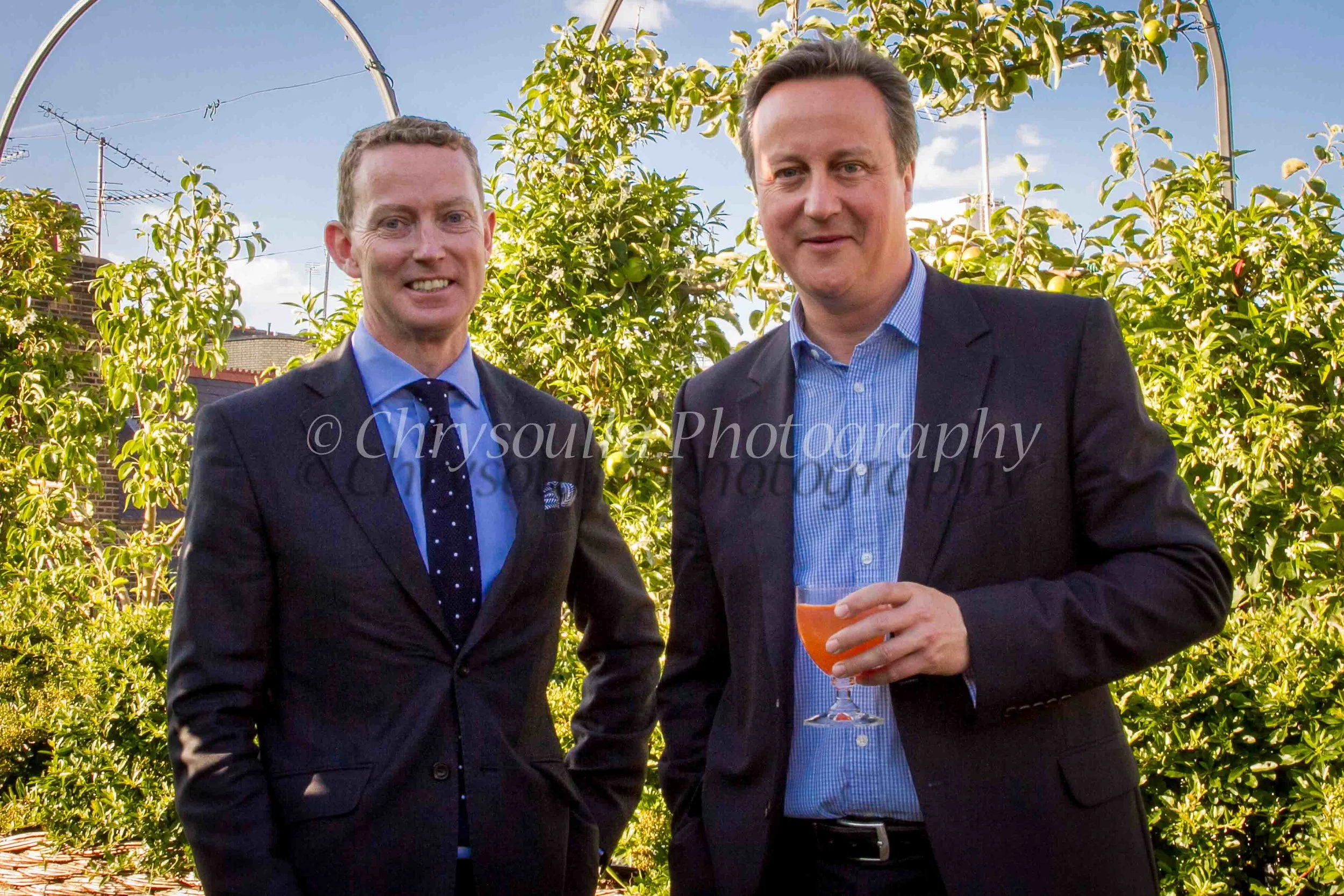 Lord Barker of Battle and David Cameron