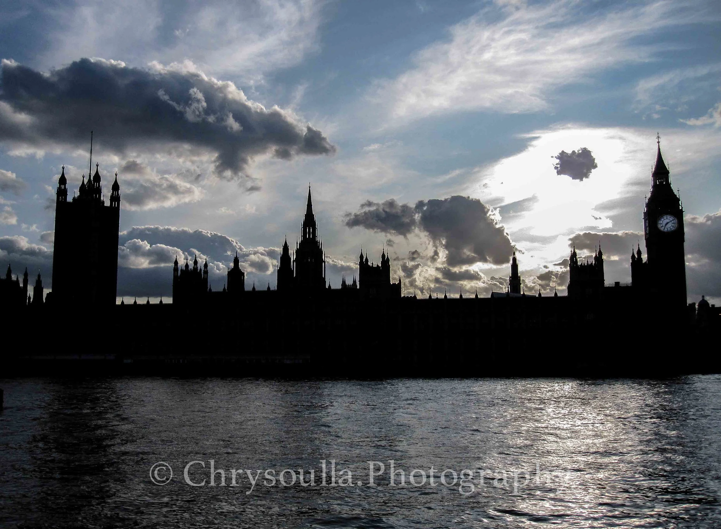 Parliament in Silhouette