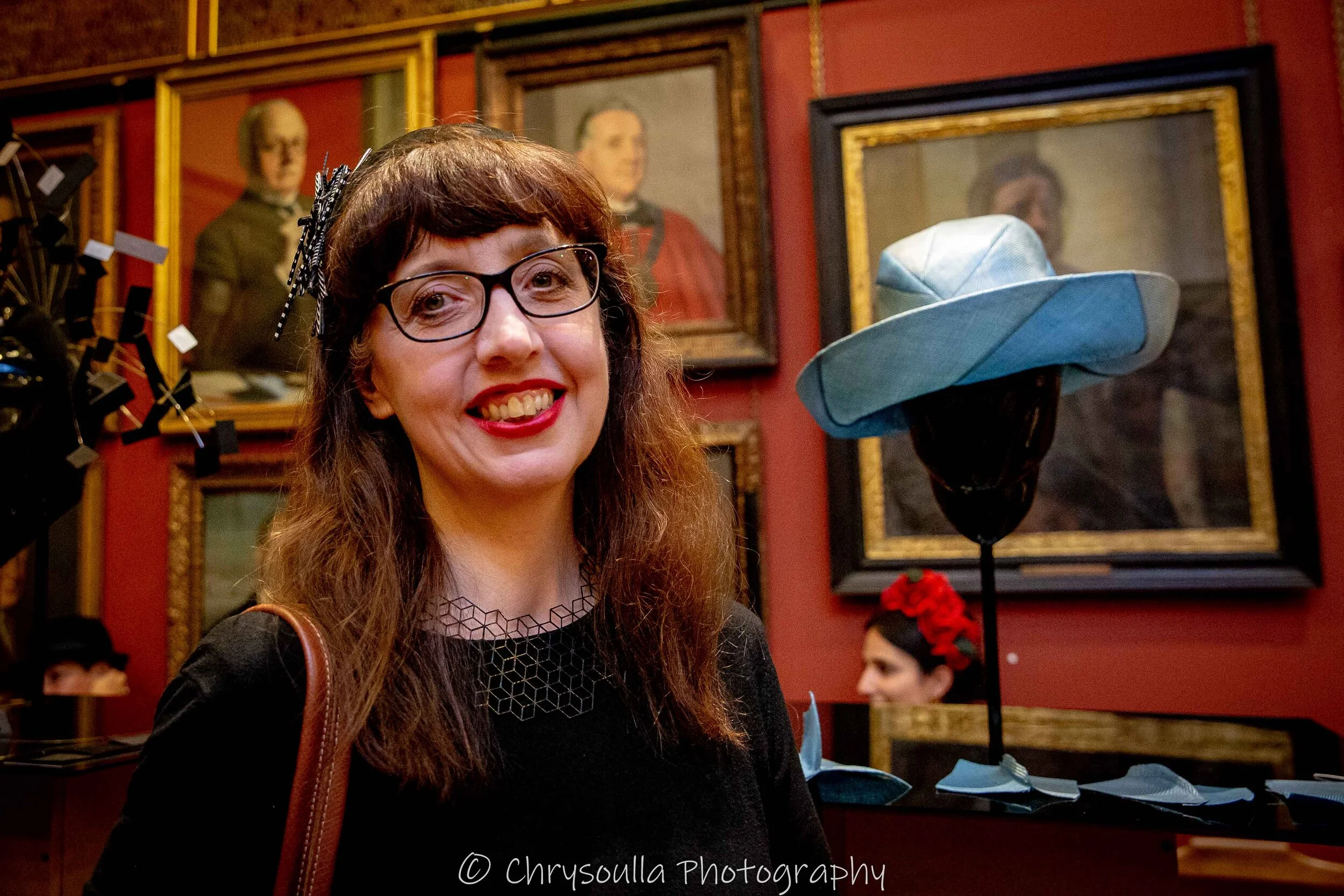 Karen Henriksen at Unveiled - The Craft of Millinery 2019