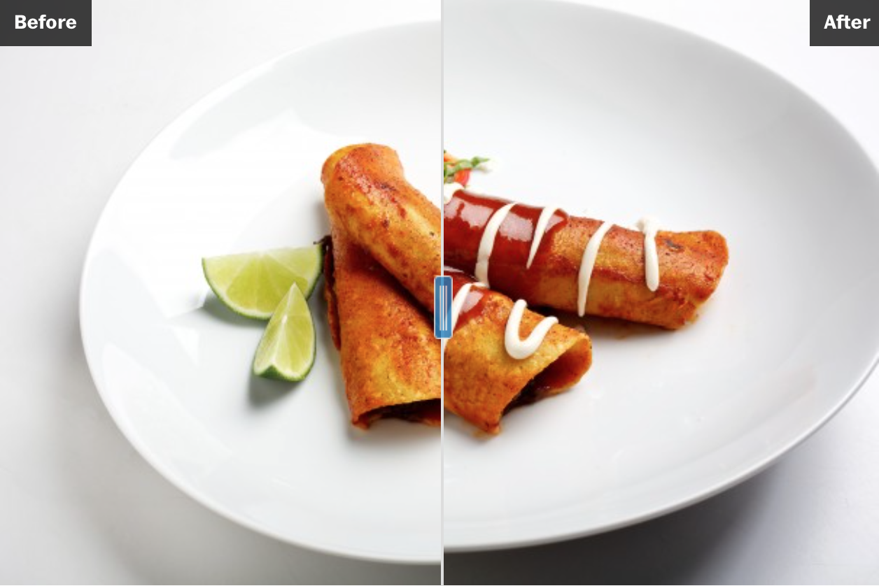 "Serve a better-looking plate"