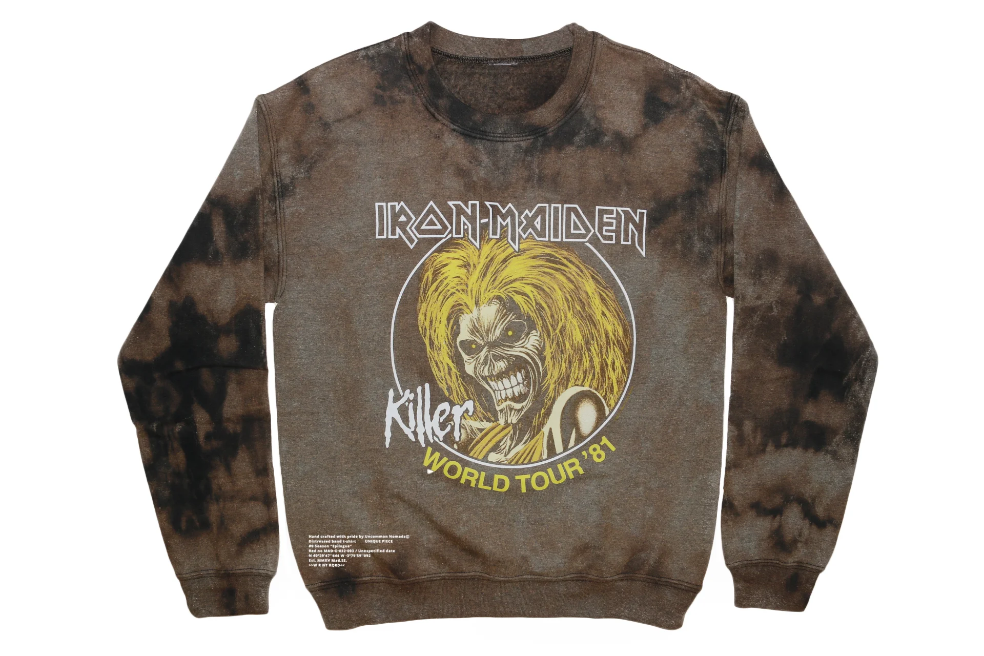 Distressed Iron Maiden Sweatshirt 