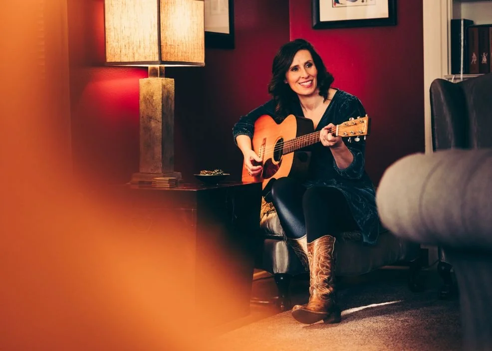 Edie Carey with John Standish