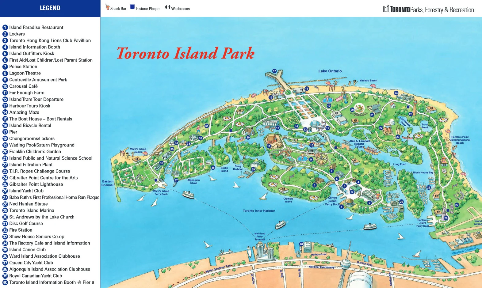 ** Image from Toronto Island website