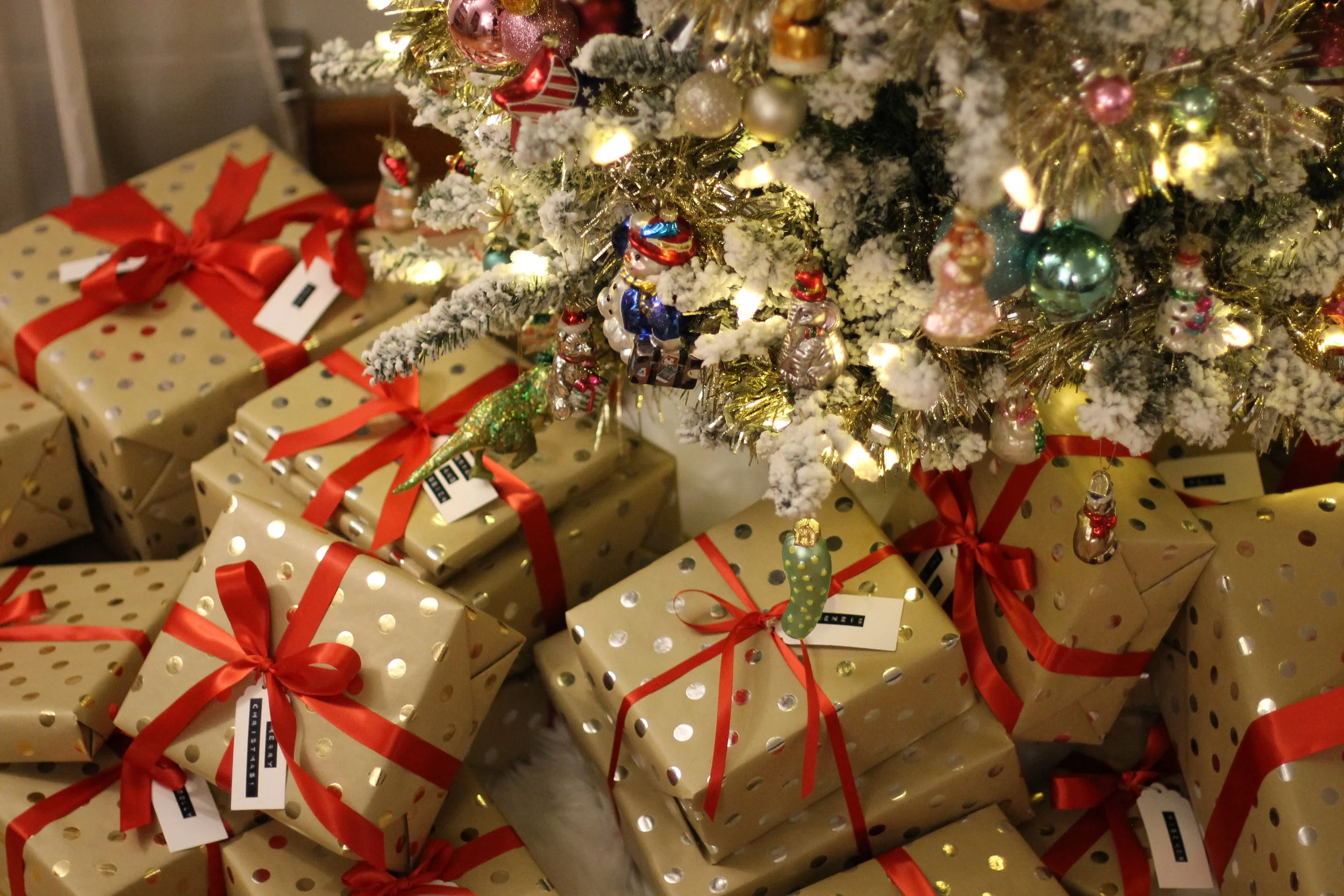 My Christmas Is Showing