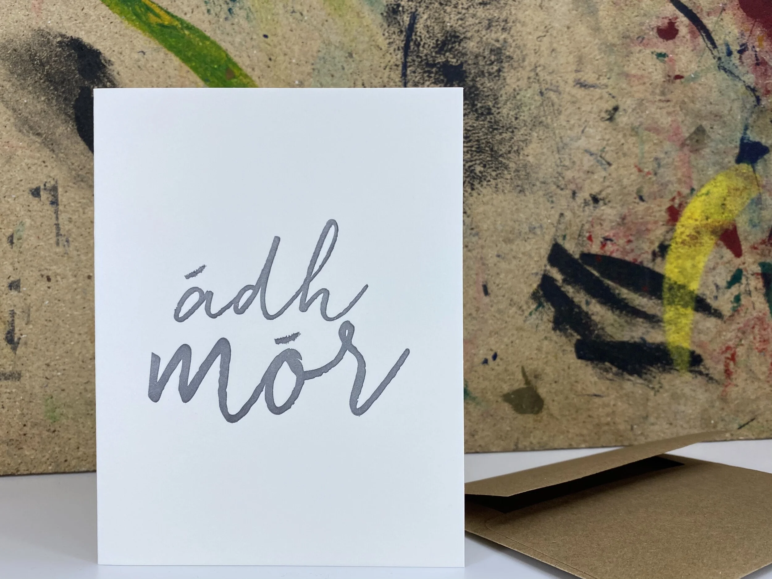 Ádh mór - Letterpress