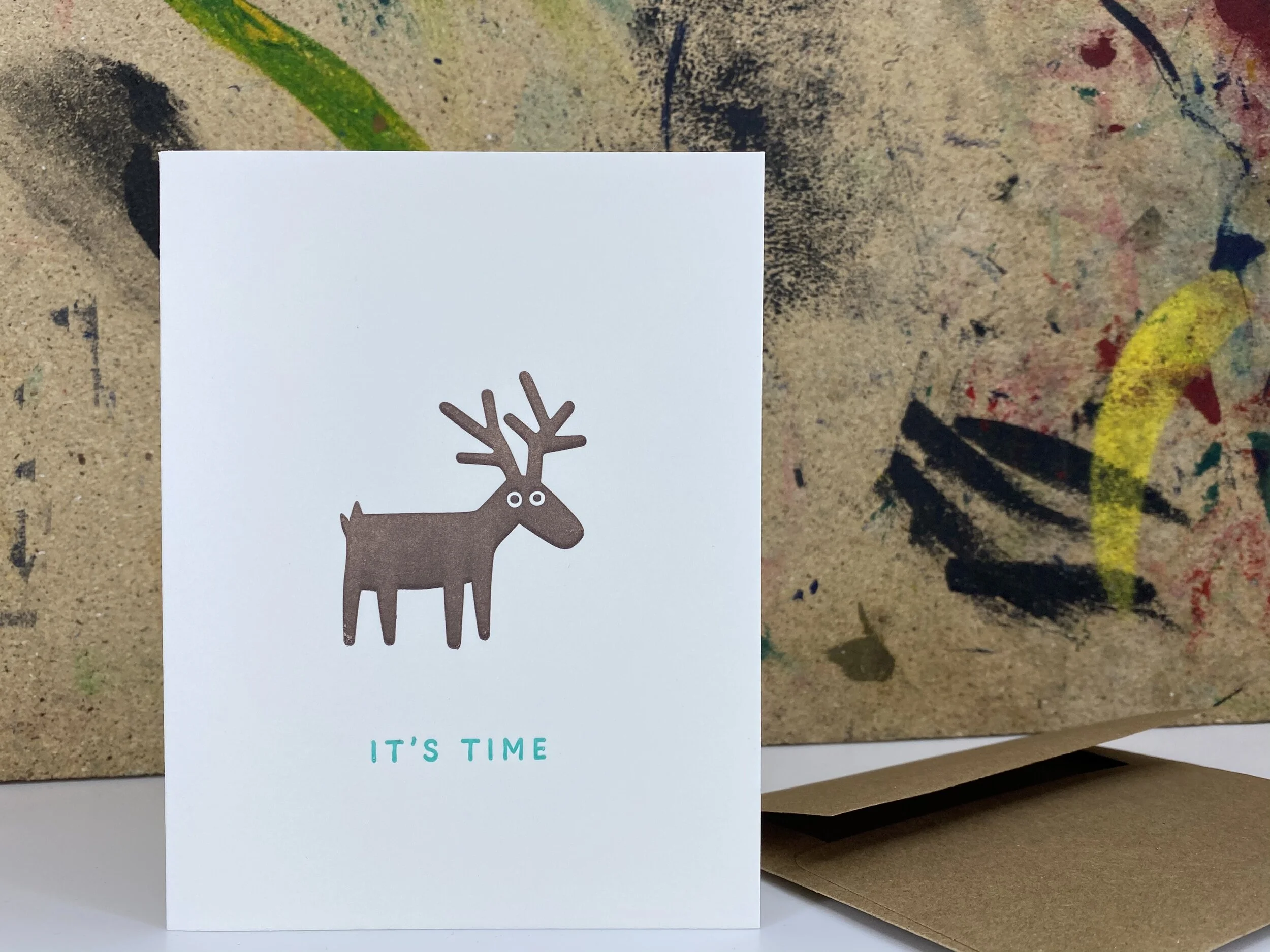 It's time - Letterpress