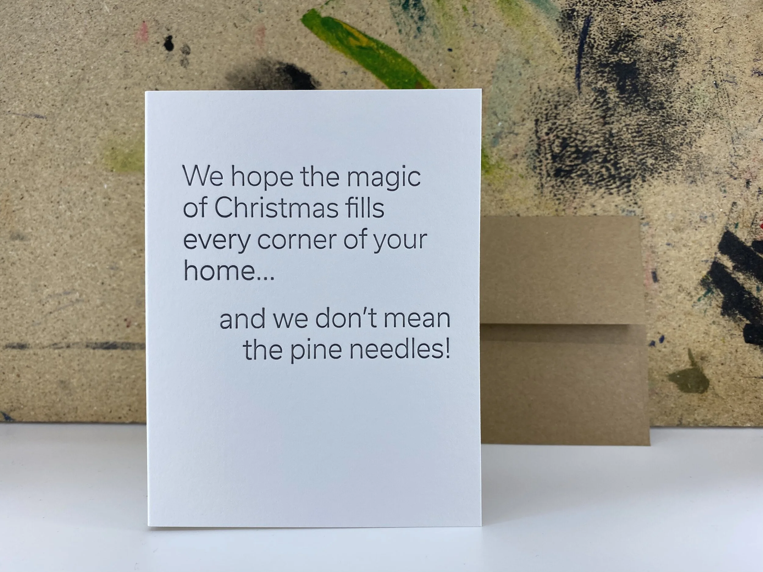 Christmas magic -  Letterpress