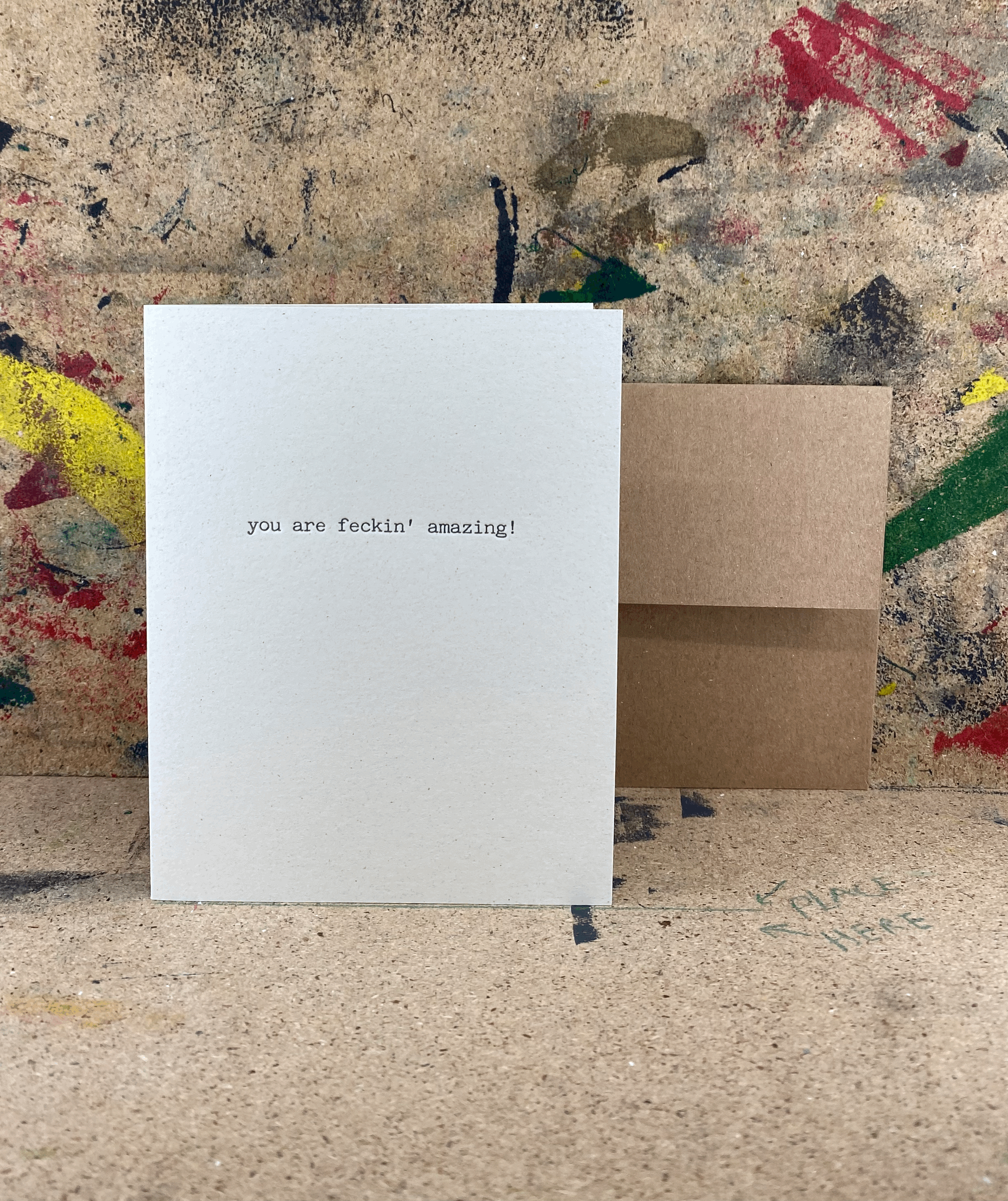 Amazing - Letterpress