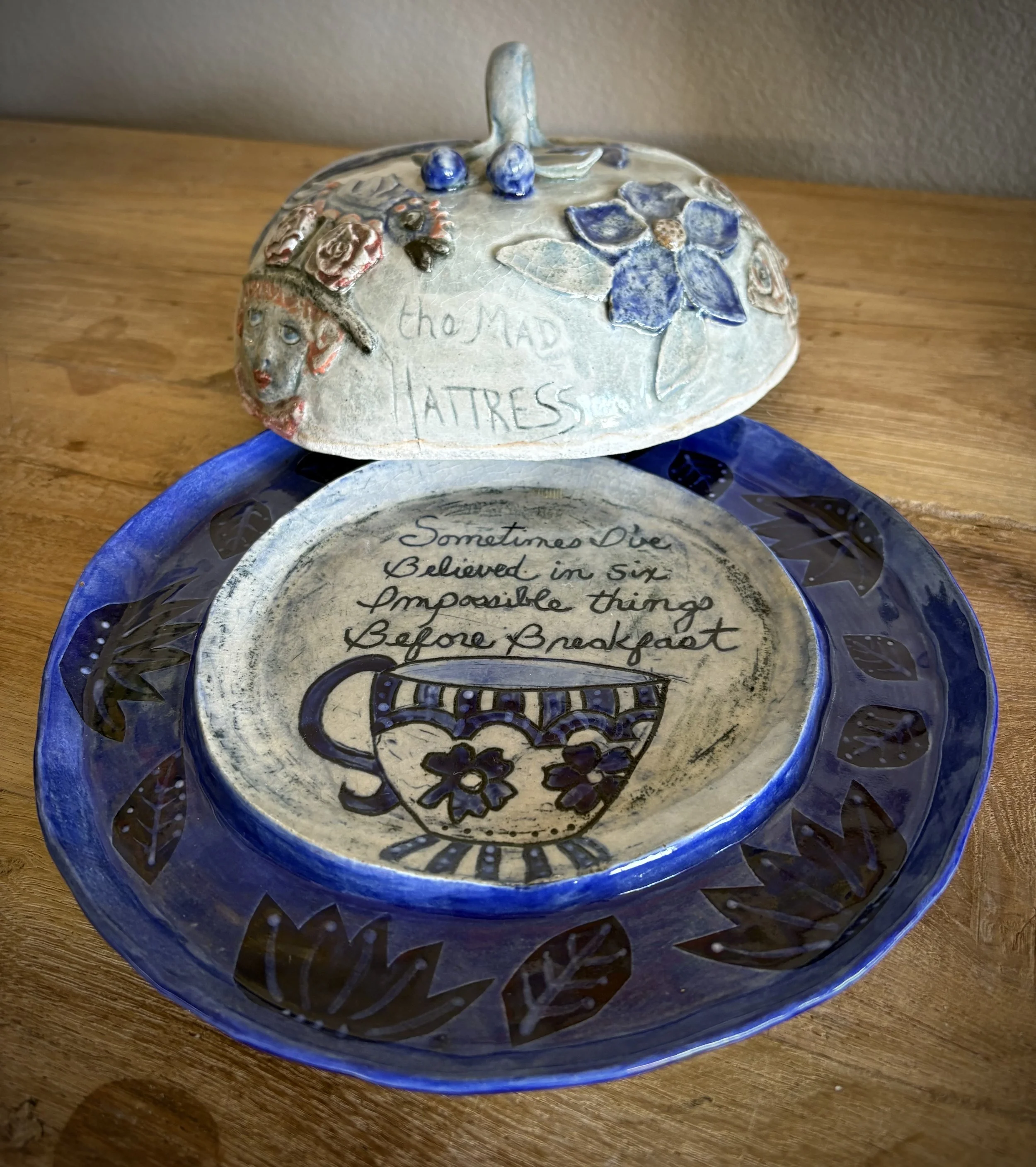 Down the Rabbit Hole  cookie/cheese plate