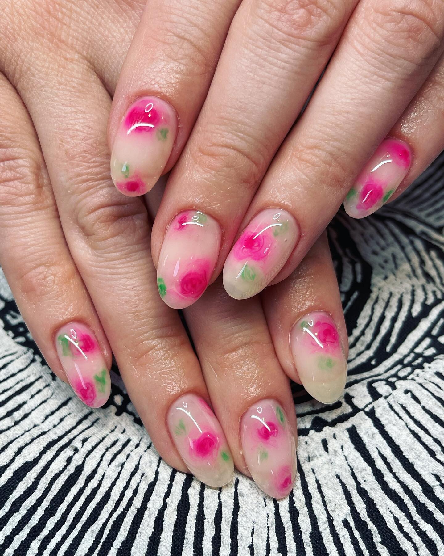 Water color roses for no one to see 🫠🌹 #acronychous #freshtodeath #hardgel #nails #nailart #denver #naildesigns #denvernails #gelmanicure #nailsofinstagram #nailtech #denvernailsalon #naturalnails #nailstagram #salonnails #nailideas #denvernailtech