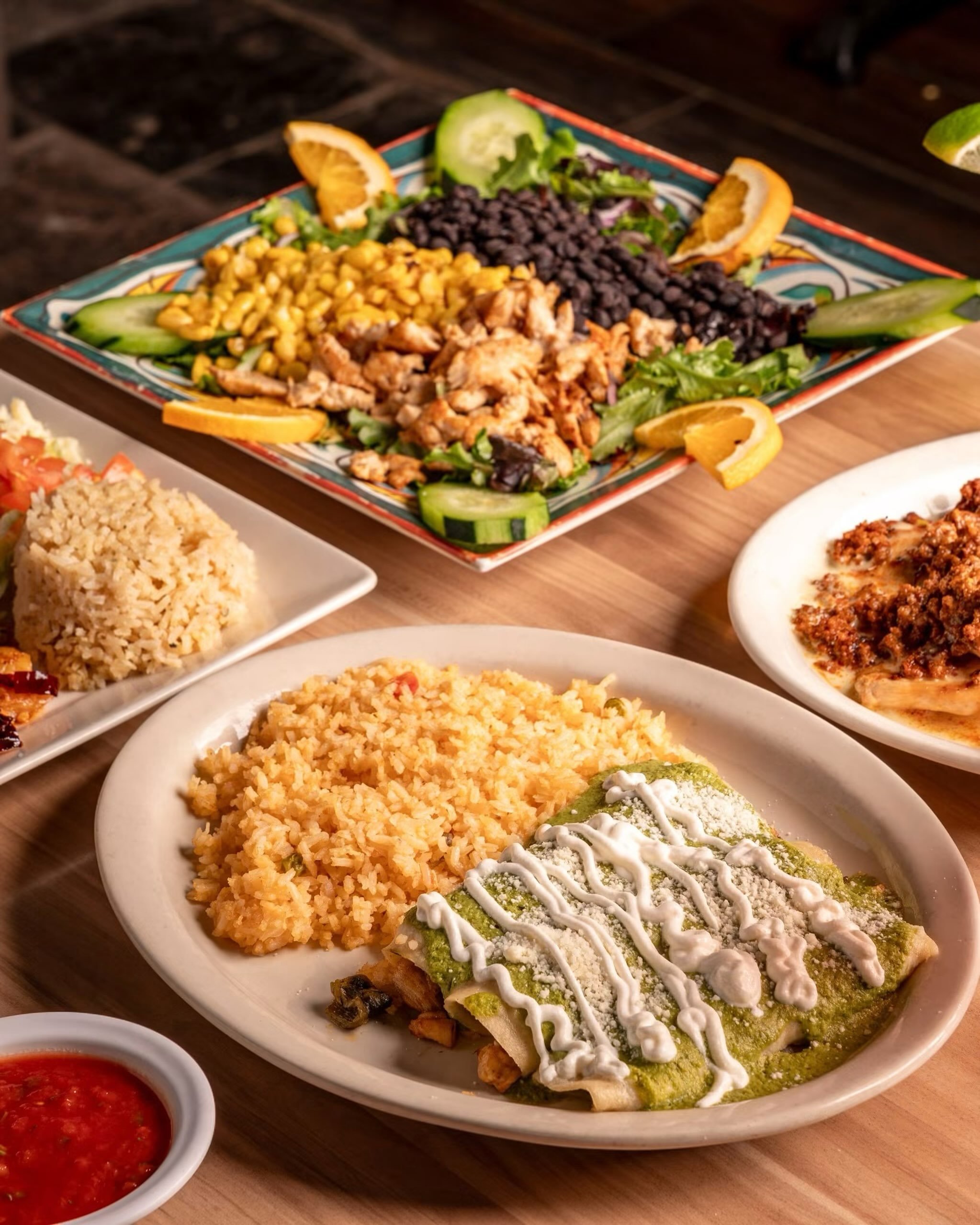 Our menu is filled with authentic Mexican favorites, including Street Corn, fresh Guacamole, sizzling Fajitas, hearty Burritos, and delicious Enchiladas.👌 

Cilantro five points. 
📍 972 Main Street Nashville