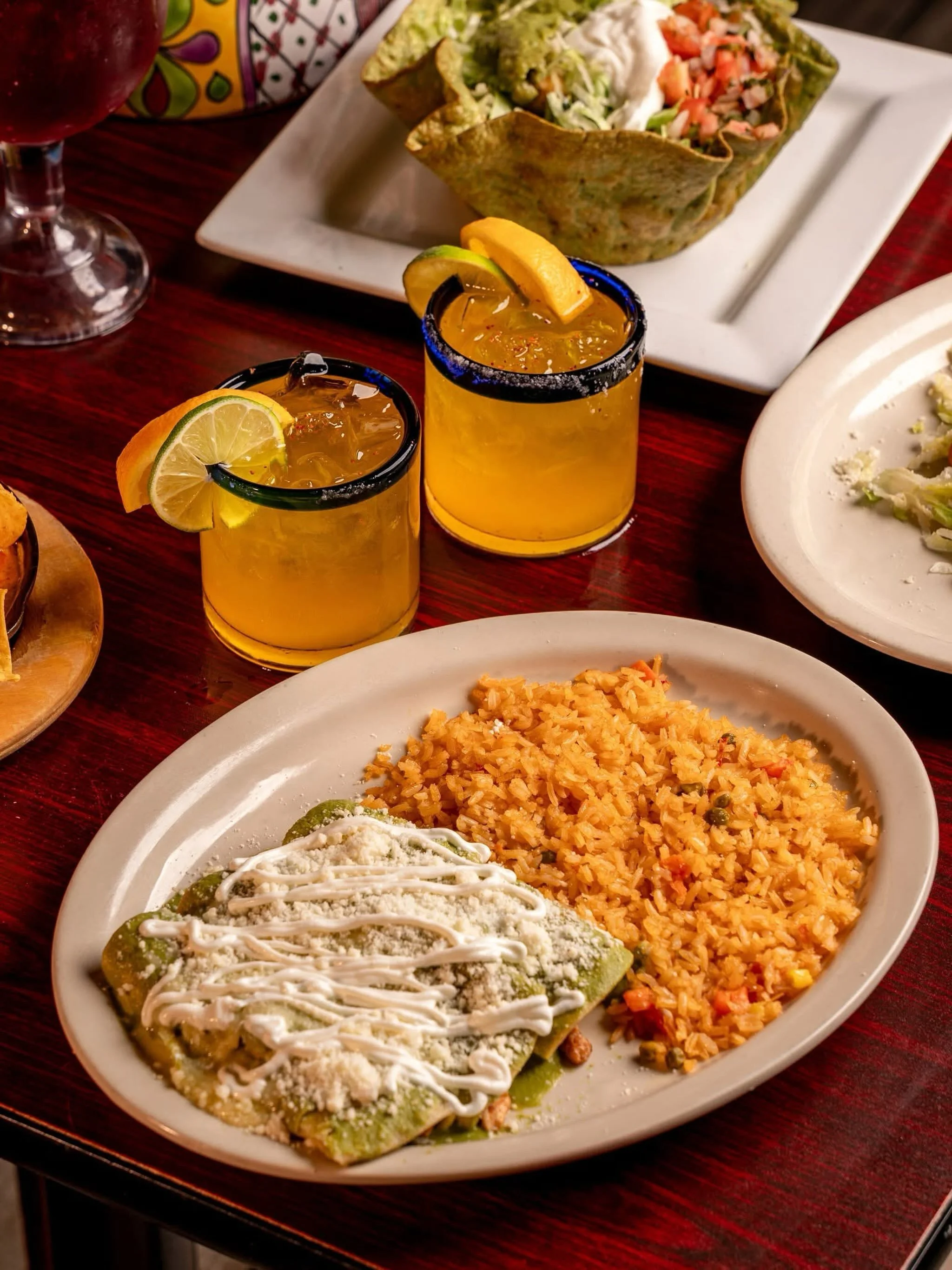 Creamy, cheesy, and packed with flavor.
Our Enchiladas Suizas are a guest favorite for a reason. 

Cilantro five points. 
📍 972 Main Street Nashville