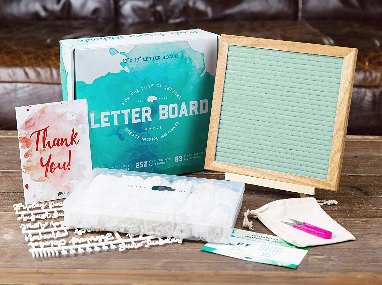 Tablero de Fieltro con Letras