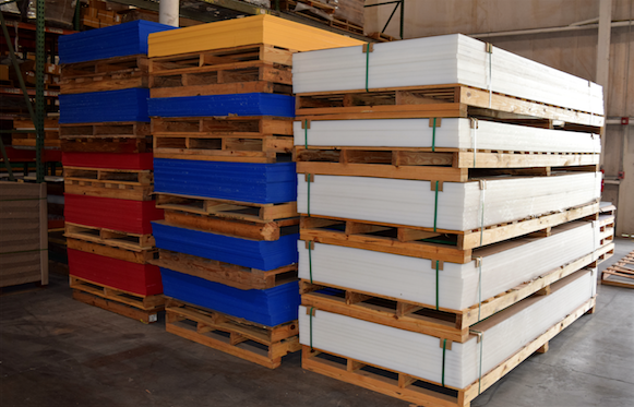 uhmw sheets on palettes