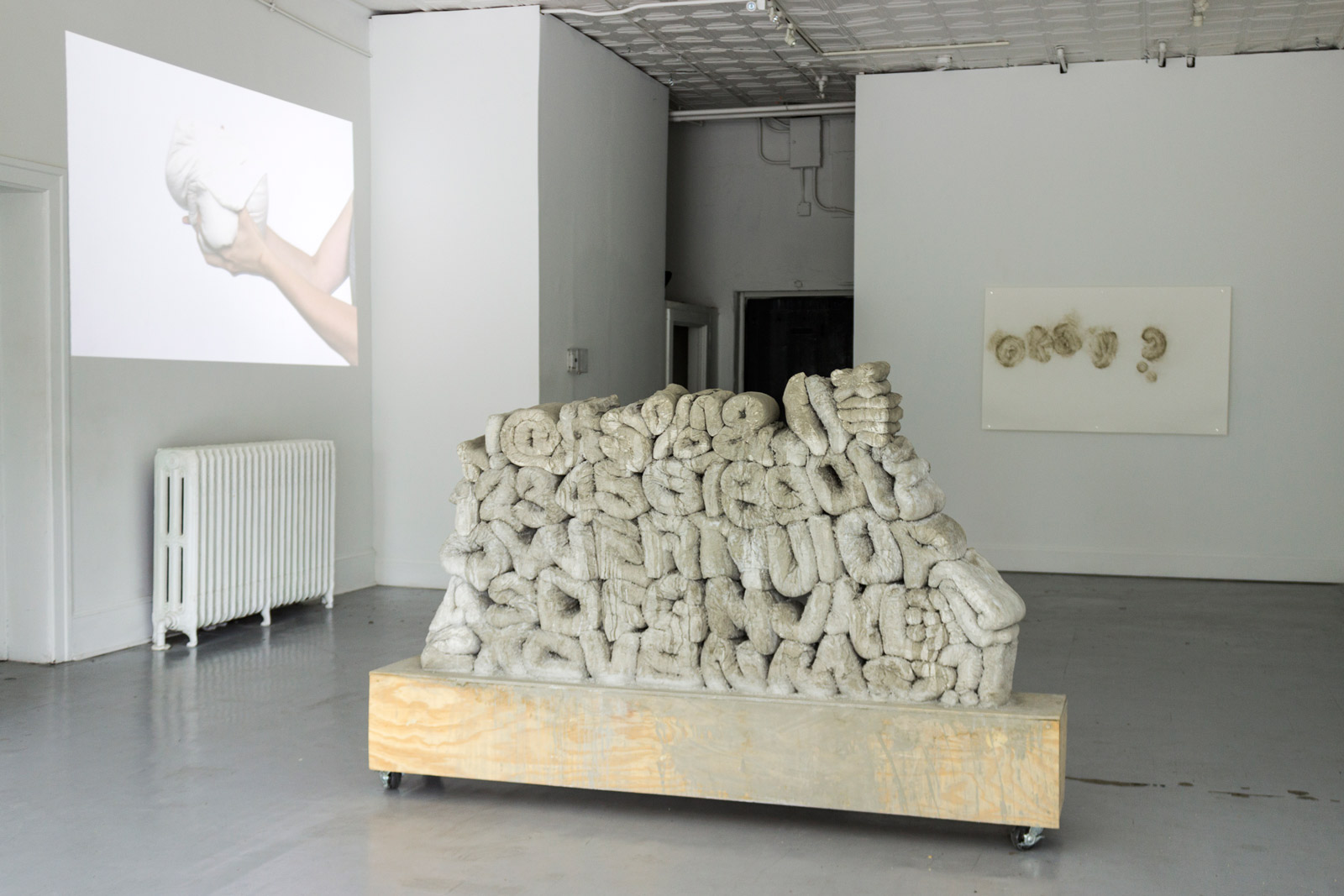 Possible IRL Hangout, Installation View