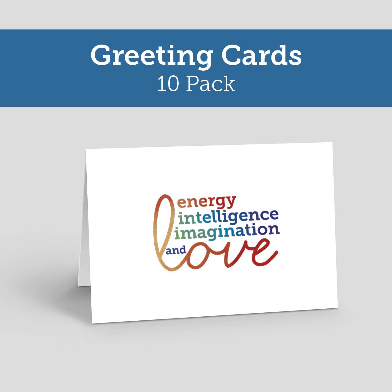 Energy → Love Greeting Cards - 10 pack